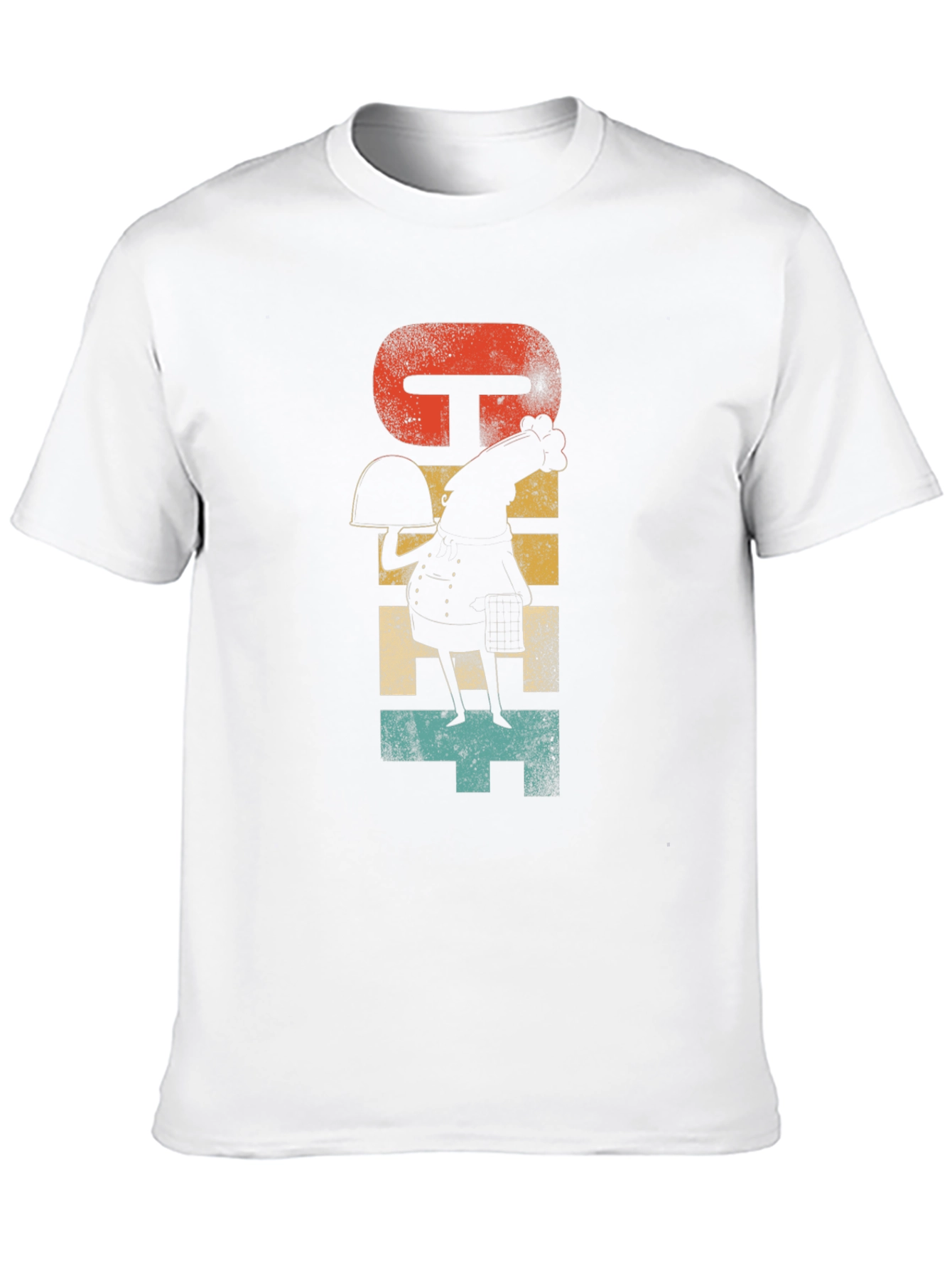 Chef Chicken T-Shirt - Funny Retro Style Graphic Tee
