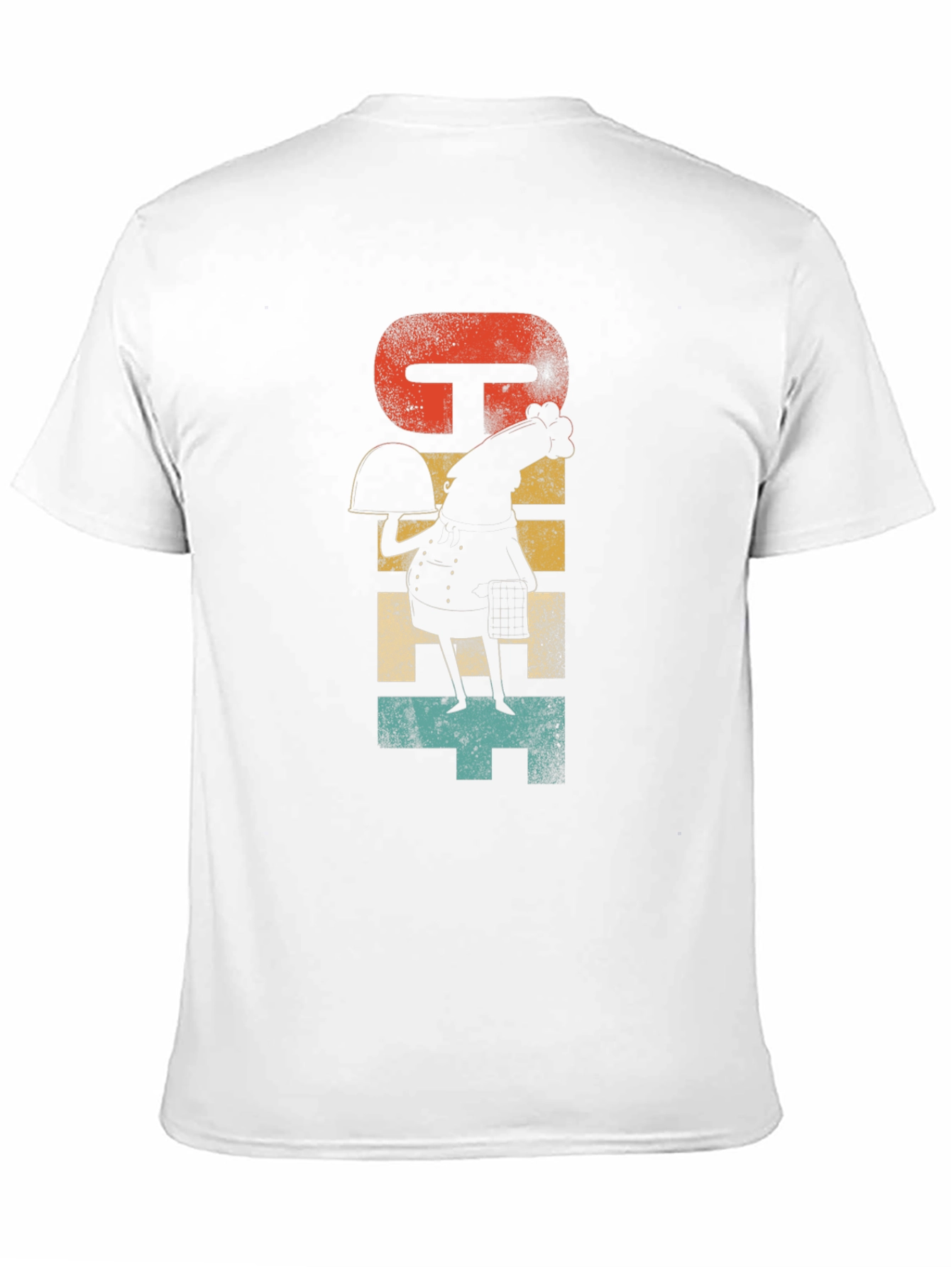 Chef Chicken T-Shirt - Funny Retro Style Graphic Tee