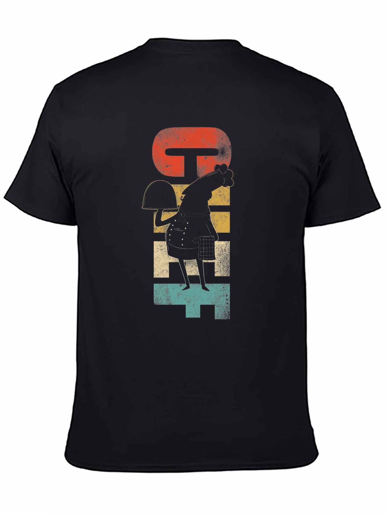 Chef Chicken T-Shirt - Funny Retro Style Graphic Tee