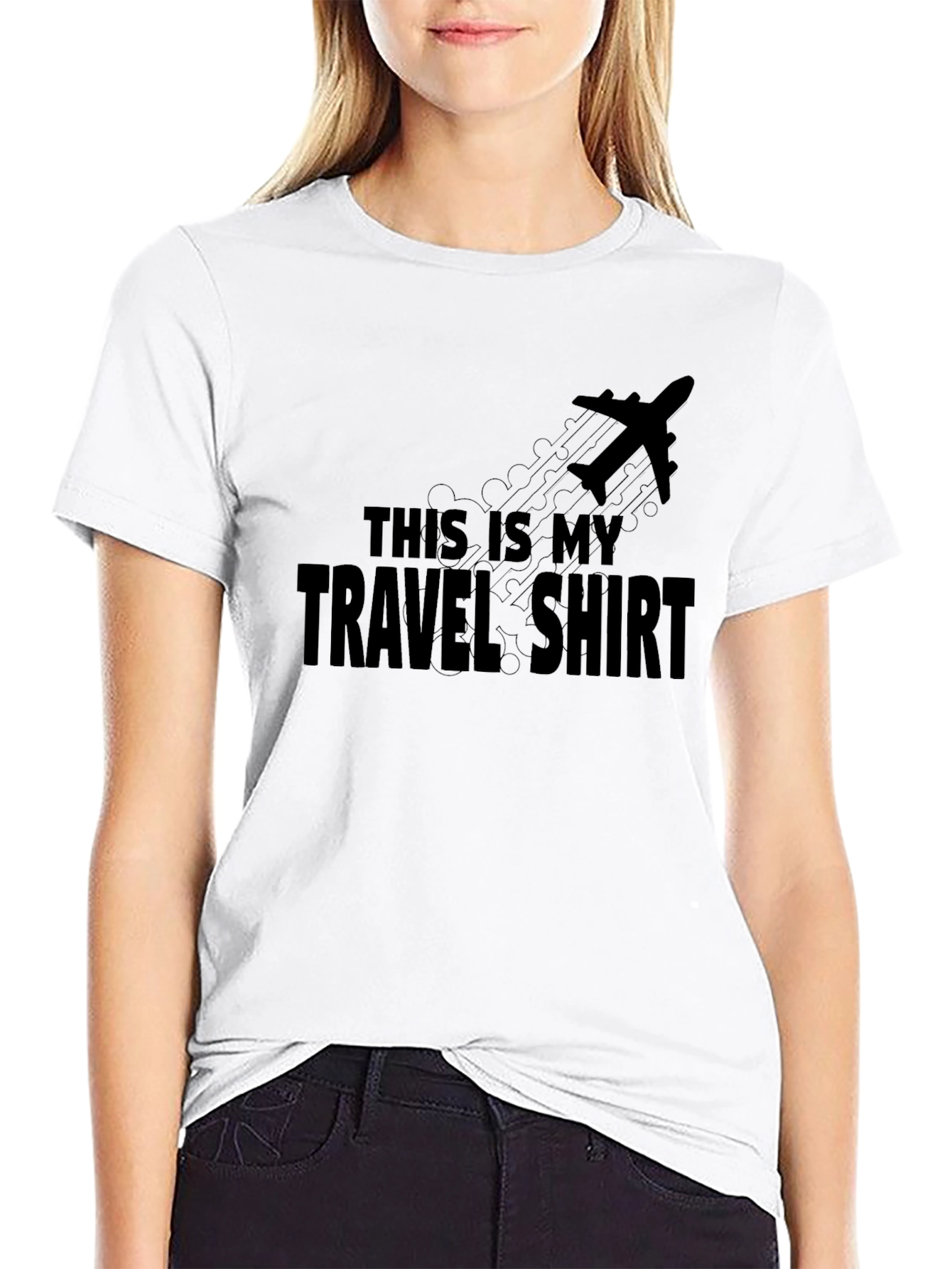 This is My Travel Shirt - Airplane Graphic Tee