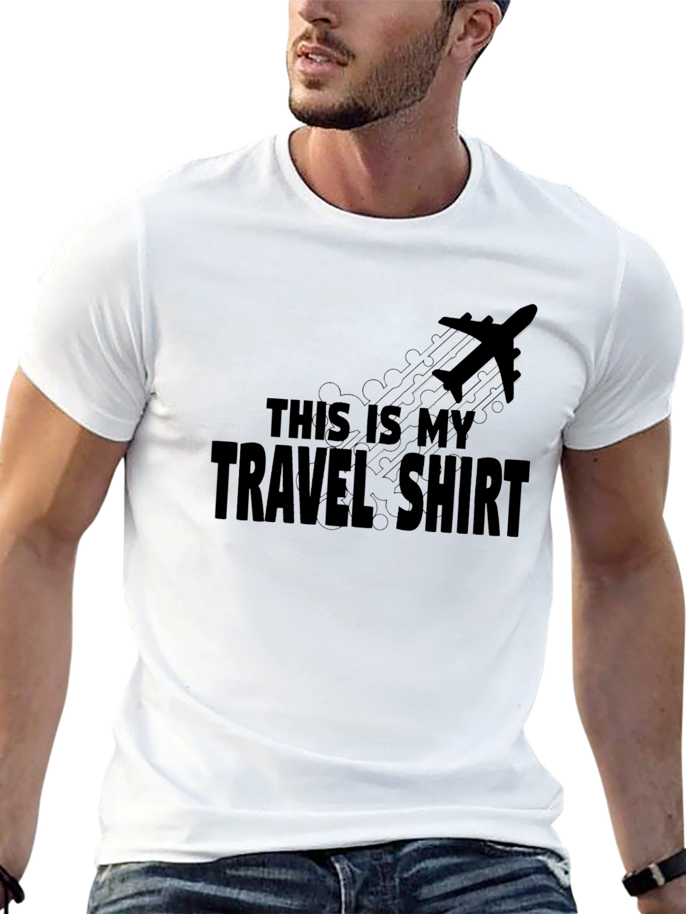 This is My Travel Shirt - Airplane Graphic Tee