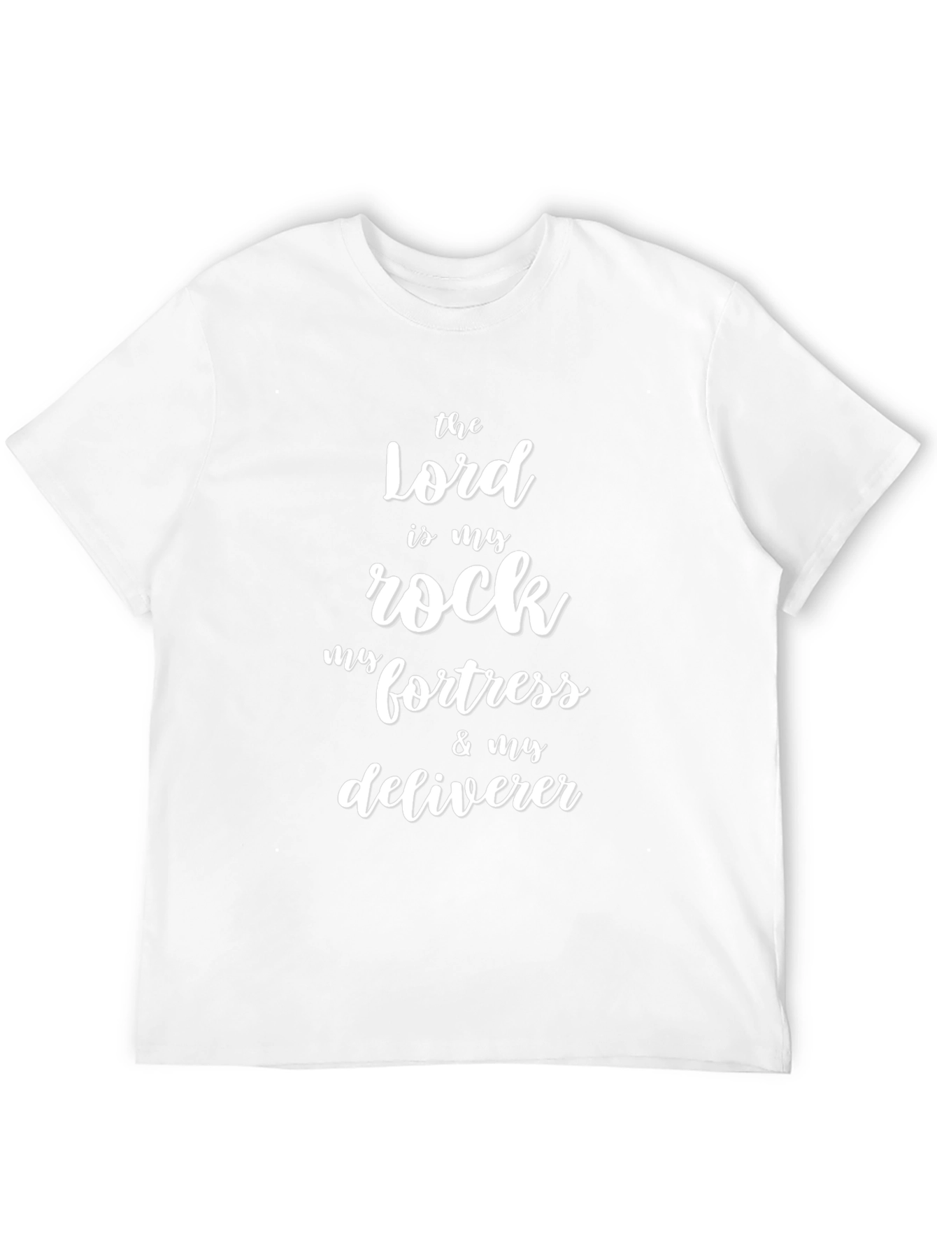 The Lord is My Rock Graphic Tee