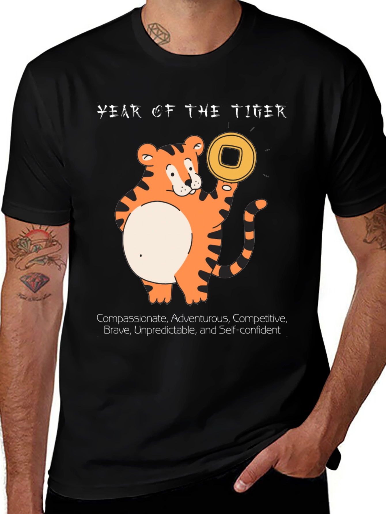 Year of the Tiger Graphic T-Shirt