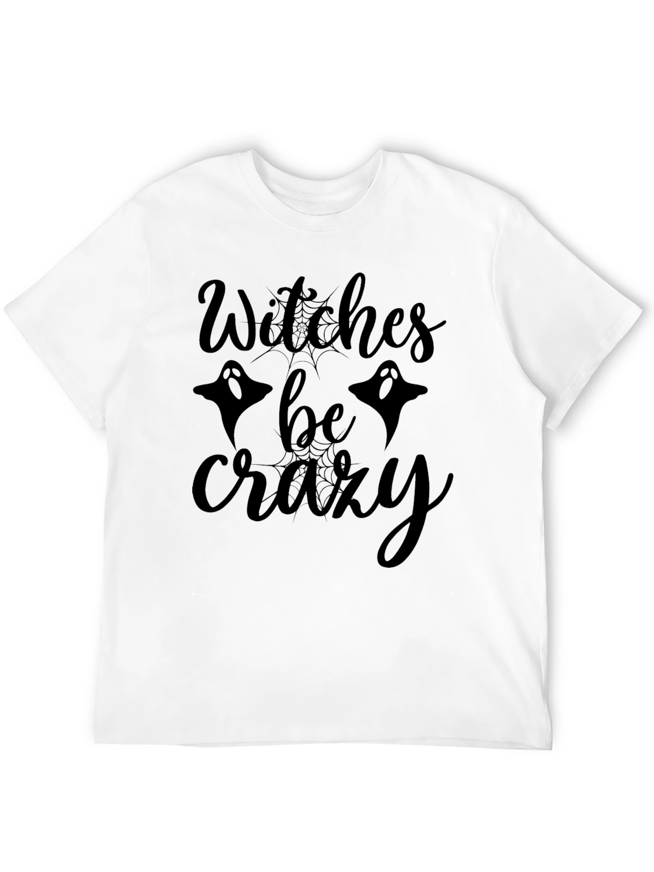 Witches Be Crazy Halloween T-Shirt - Black