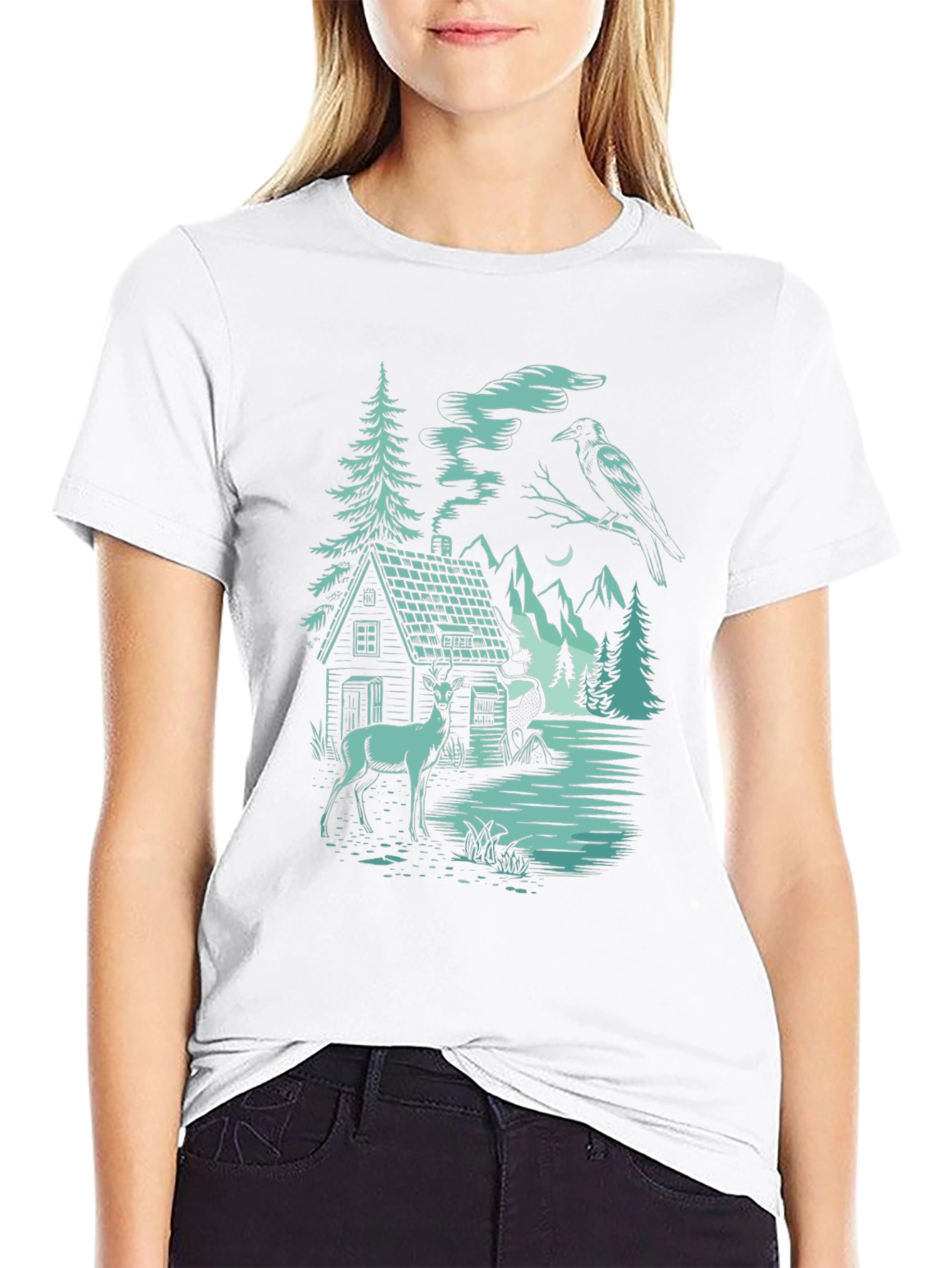Cabin & Raven Graphic Tee