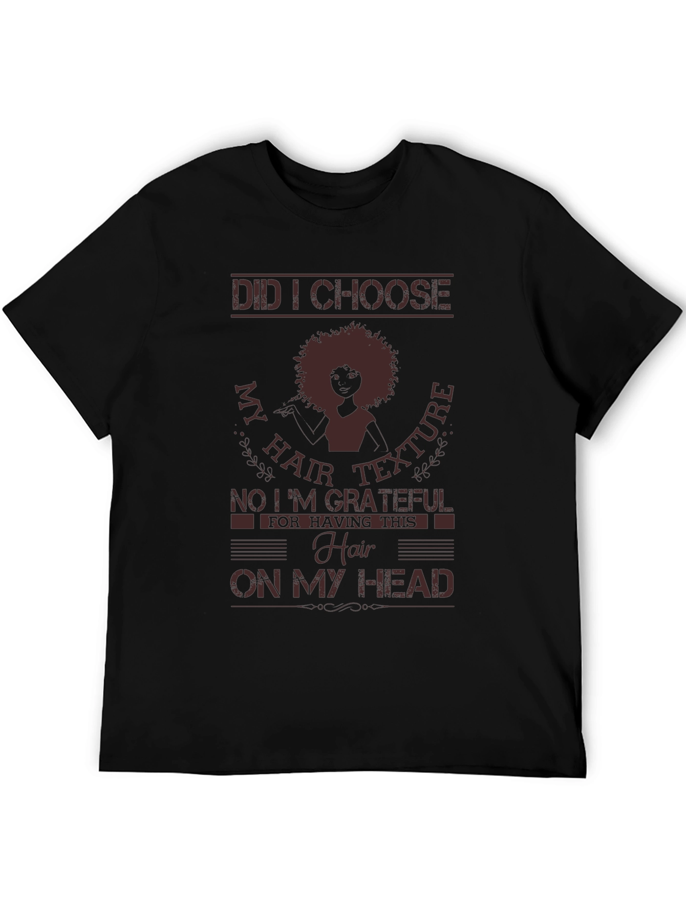 Grateful Hair Texture Graphic Tee