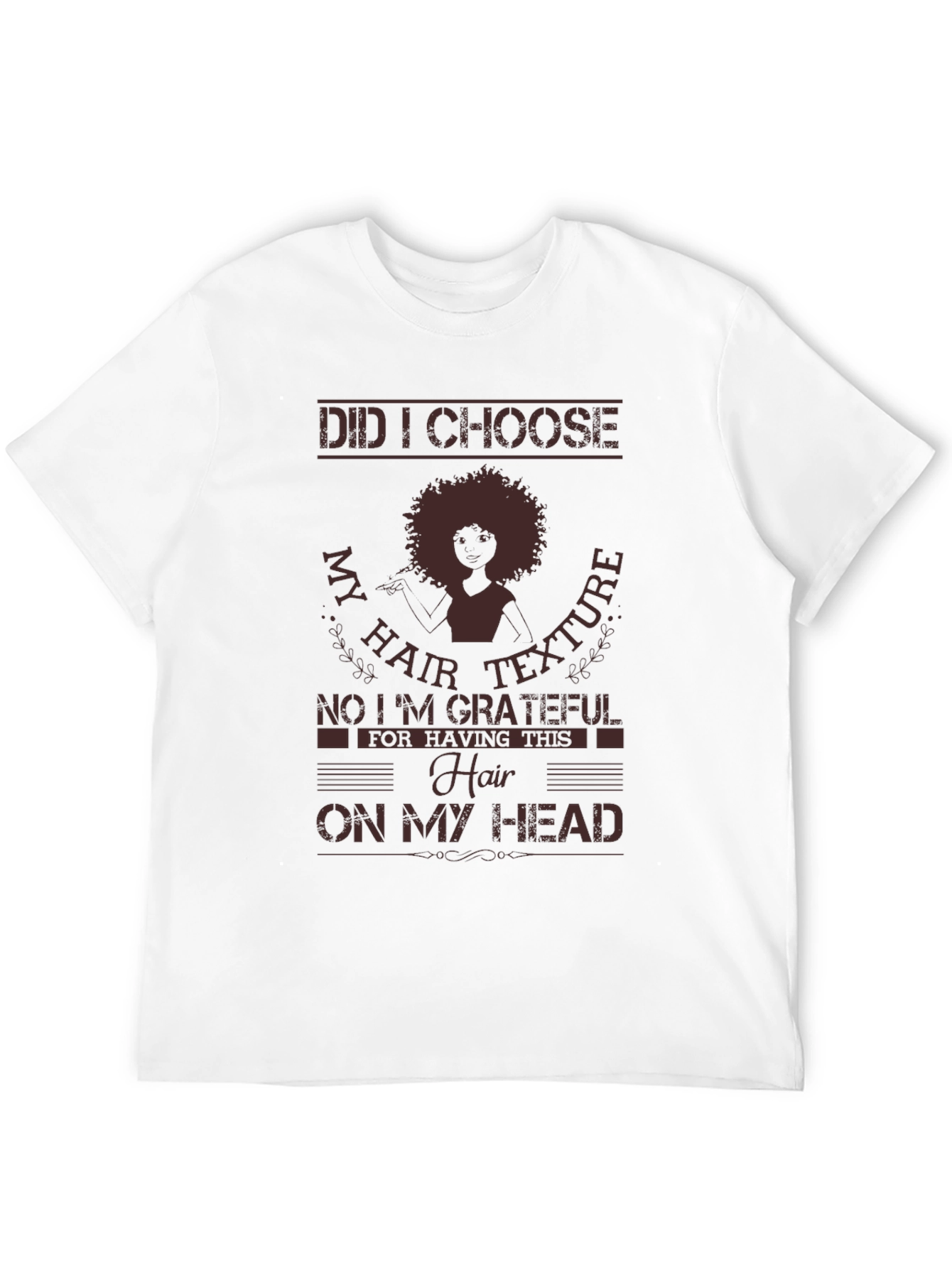 Grateful Hair Texture Graphic Tee