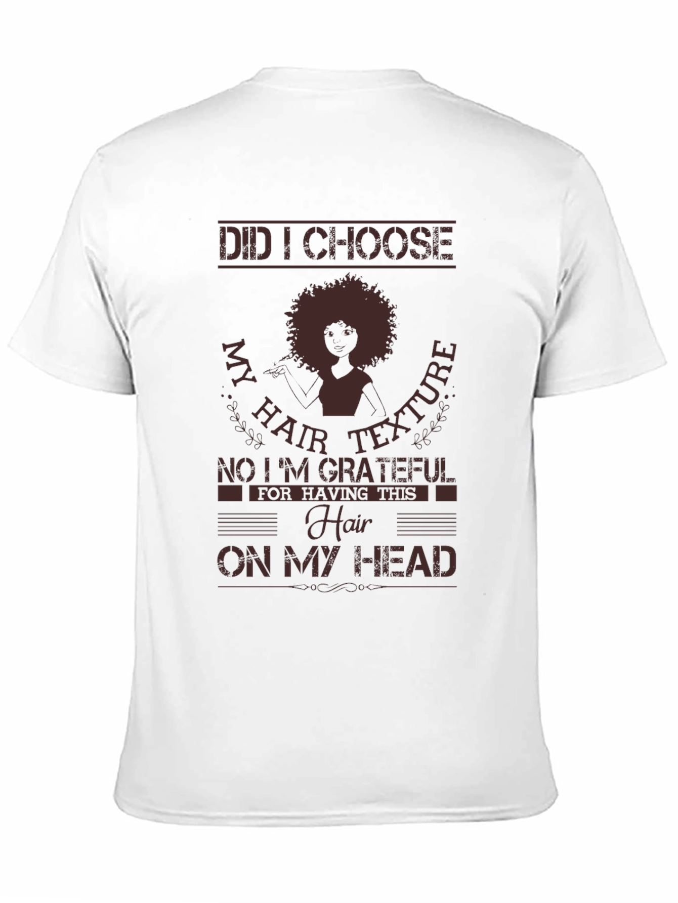 Grateful Hair Texture Graphic Tee