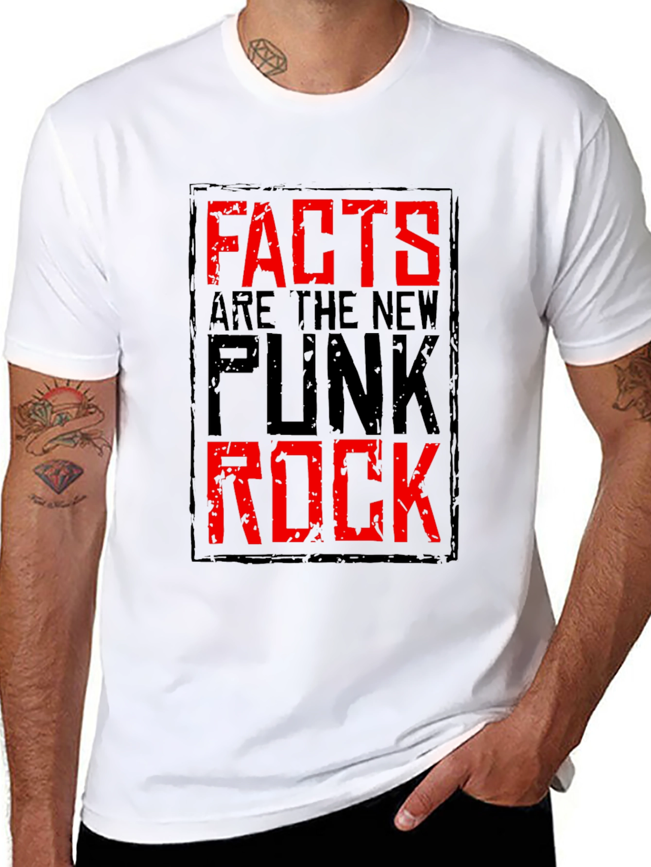 Facts are the New Punk Rock Graphic Tee