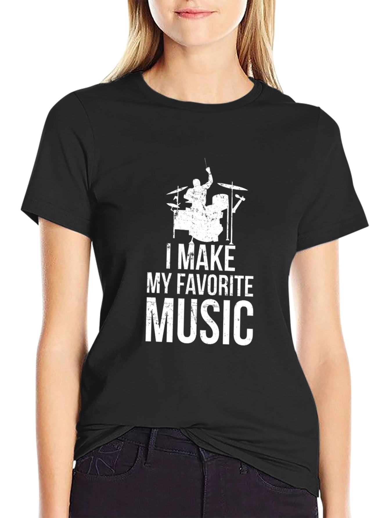 I Make My Favorite Music Drummer T-Shirt