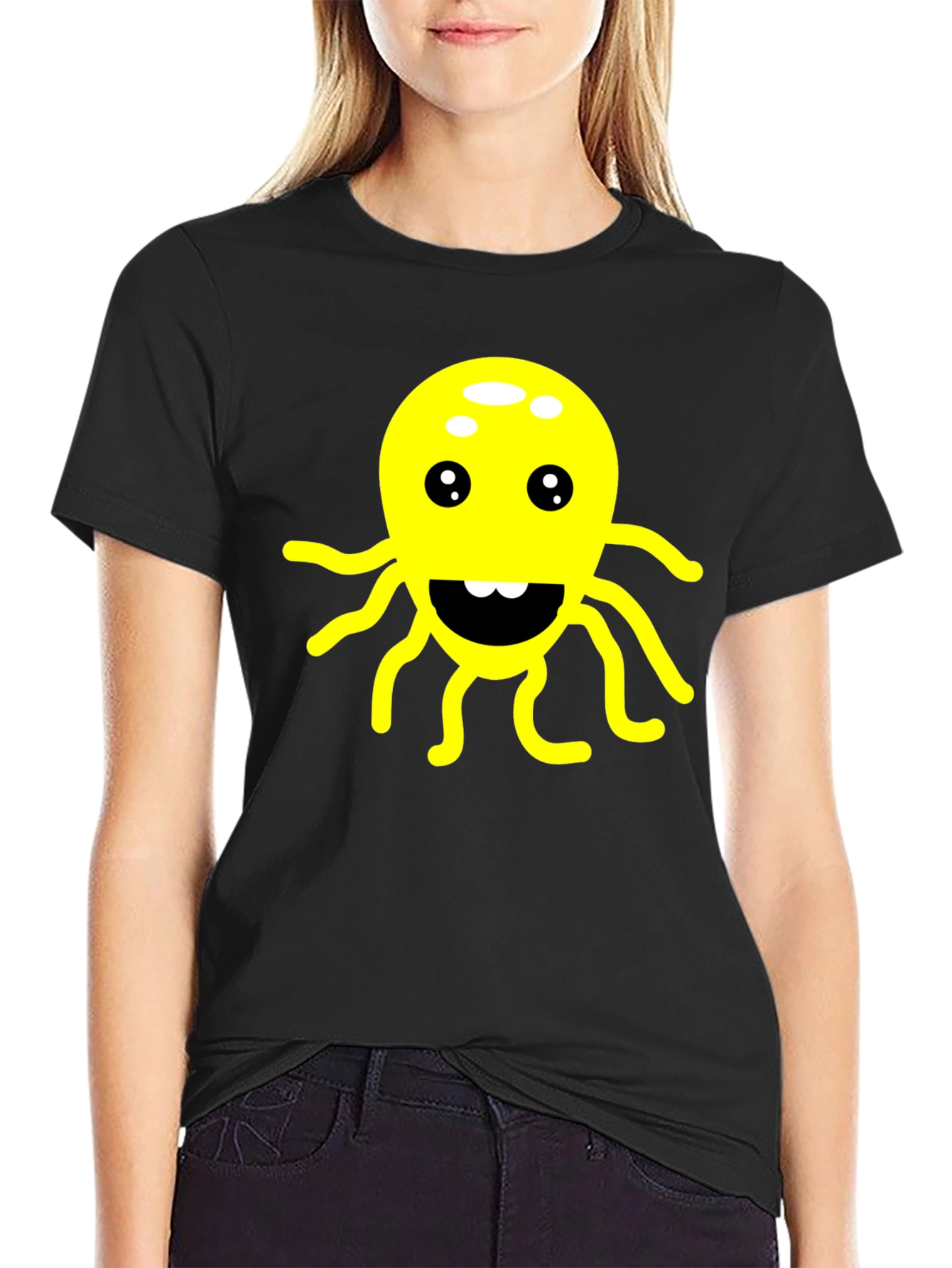 Funny Octopus Graphic T-Shirt - Soft Cotton Tee