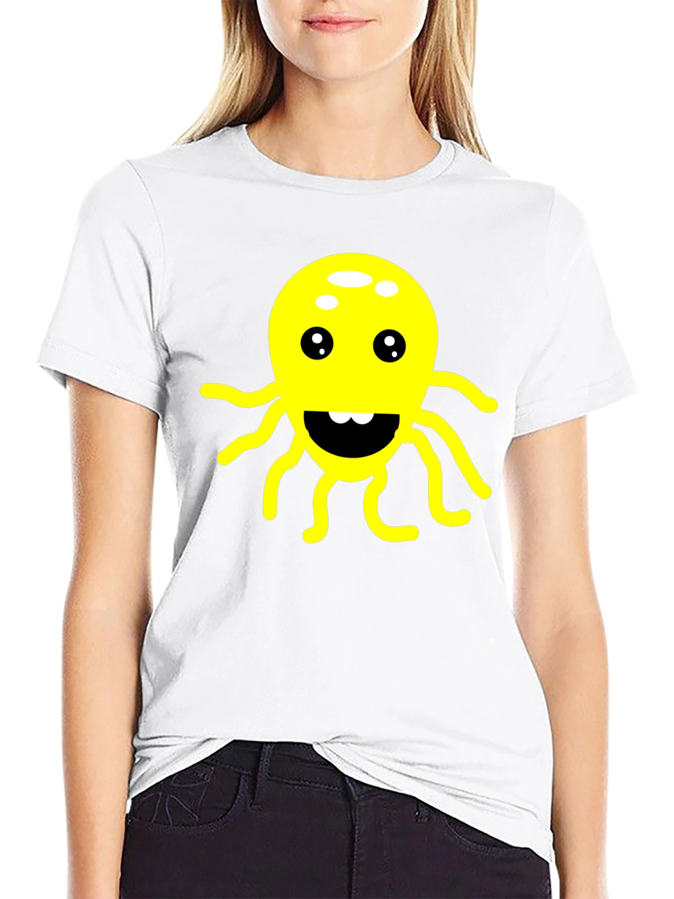 Funny Octopus Graphic T-Shirt - Soft Cotton Tee