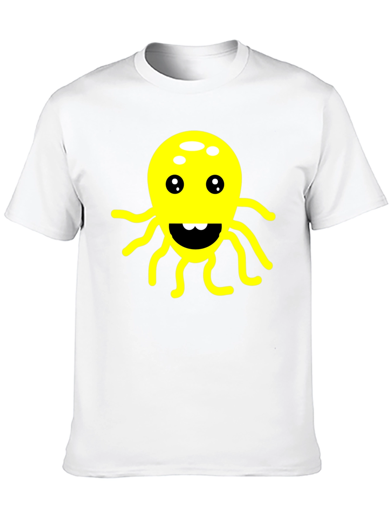 Funny Octopus Graphic T-Shirt - Soft Cotton Tee
