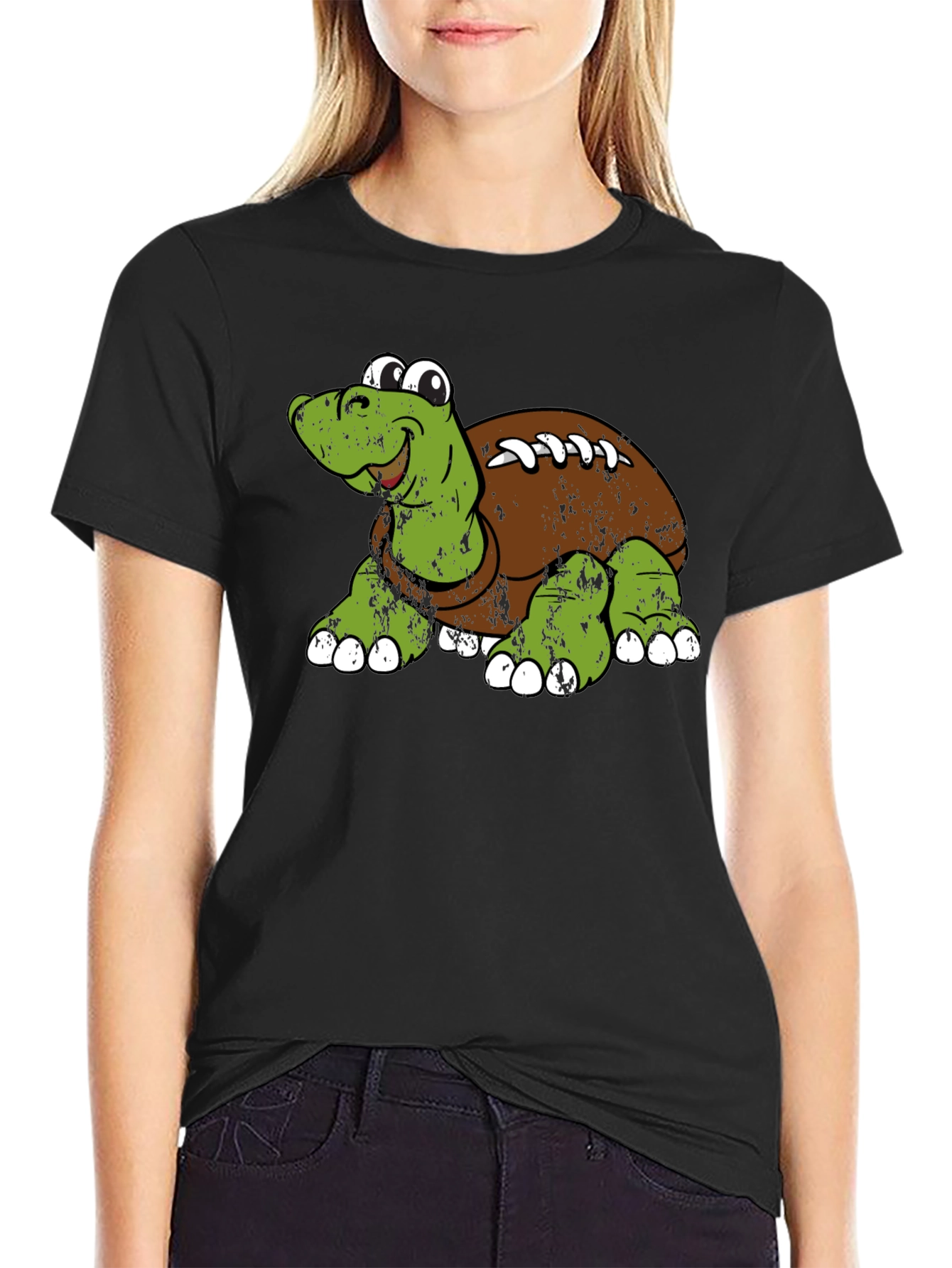 Turtle Football T-Shirt
