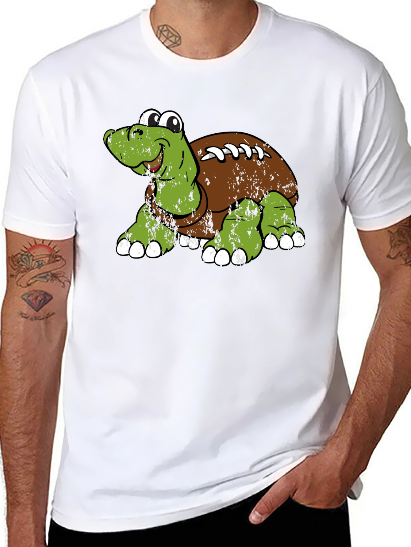 Turtle Football T-Shirt