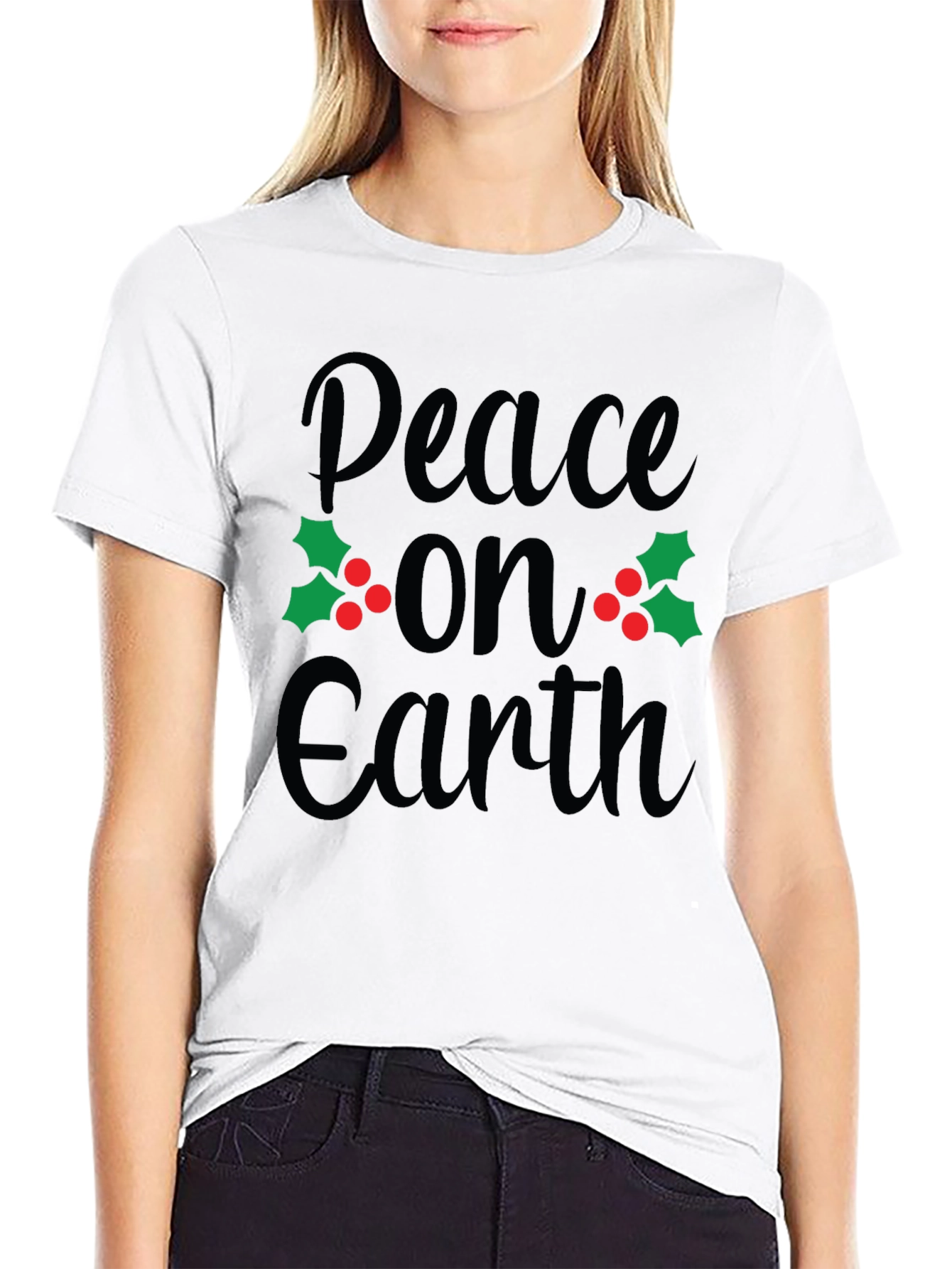 Peace on Earth Graphic T-Shirt