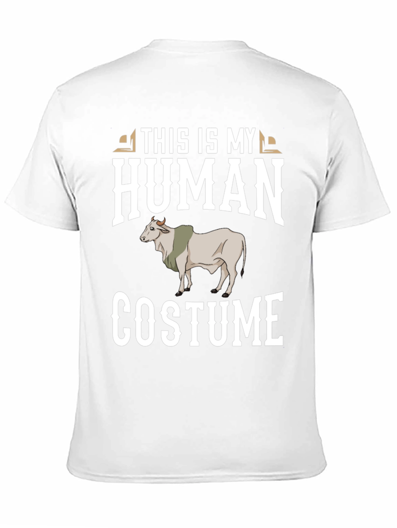 This Is My Human Costume Funny Cow T-Shirt
