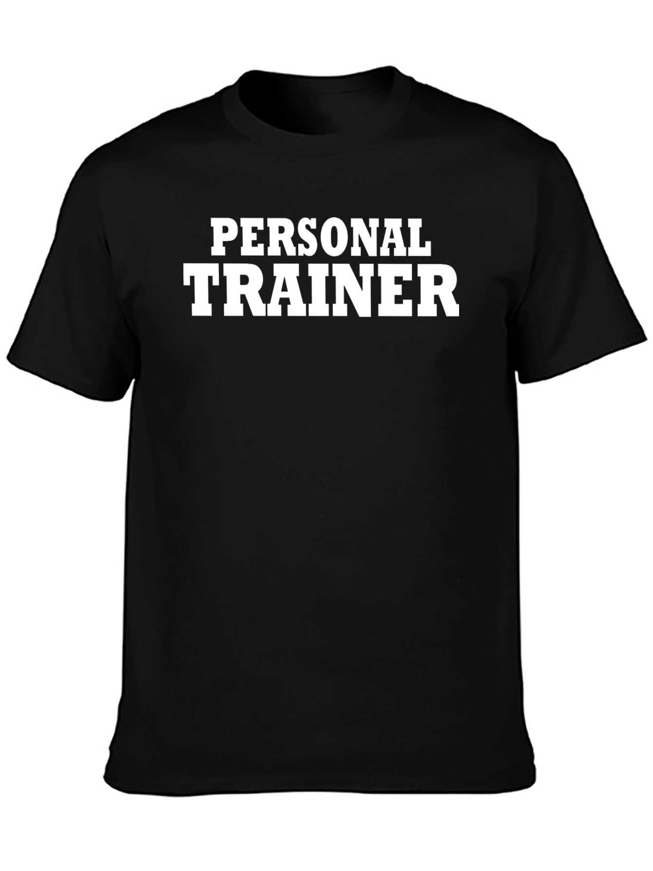 Personal Trainer Black T-Shirt