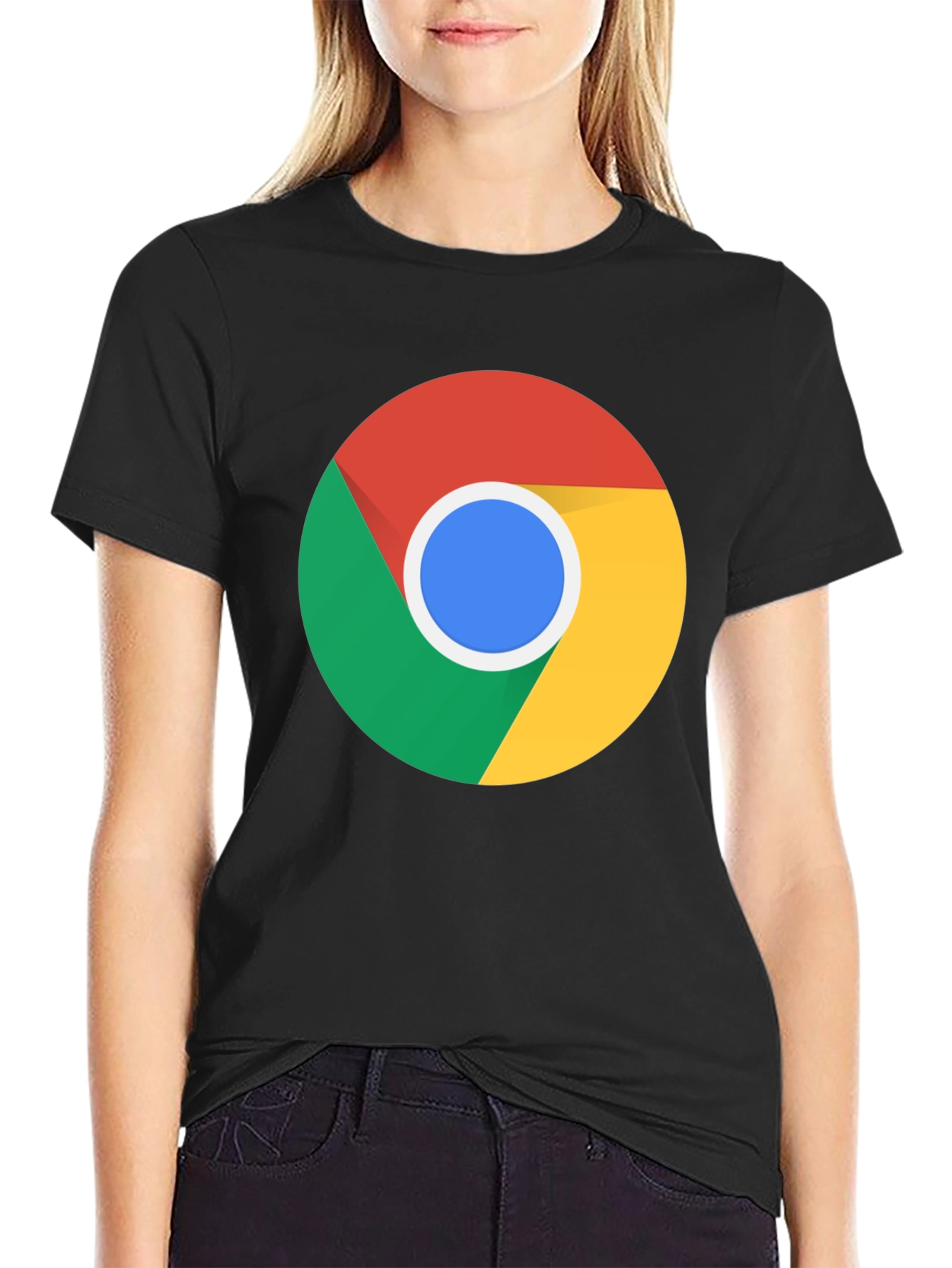 Chrome Logo Black T-Shirt