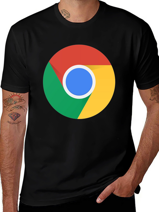 Chrome Logo Black T-Shirt