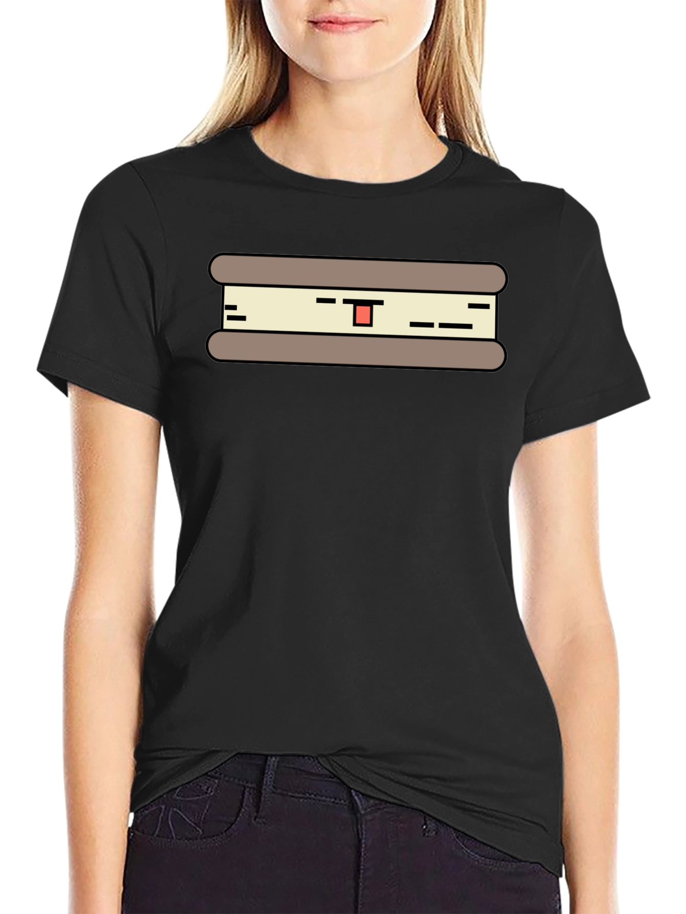 Sandwich Graphic T-Shirt - Unisex Casual Tee