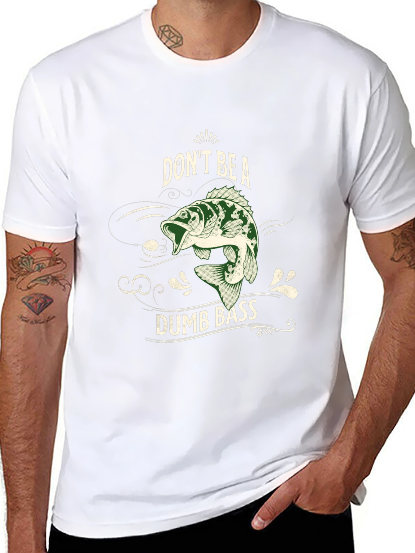 Dont Be A Dumb Bass Fishing T-Shirt