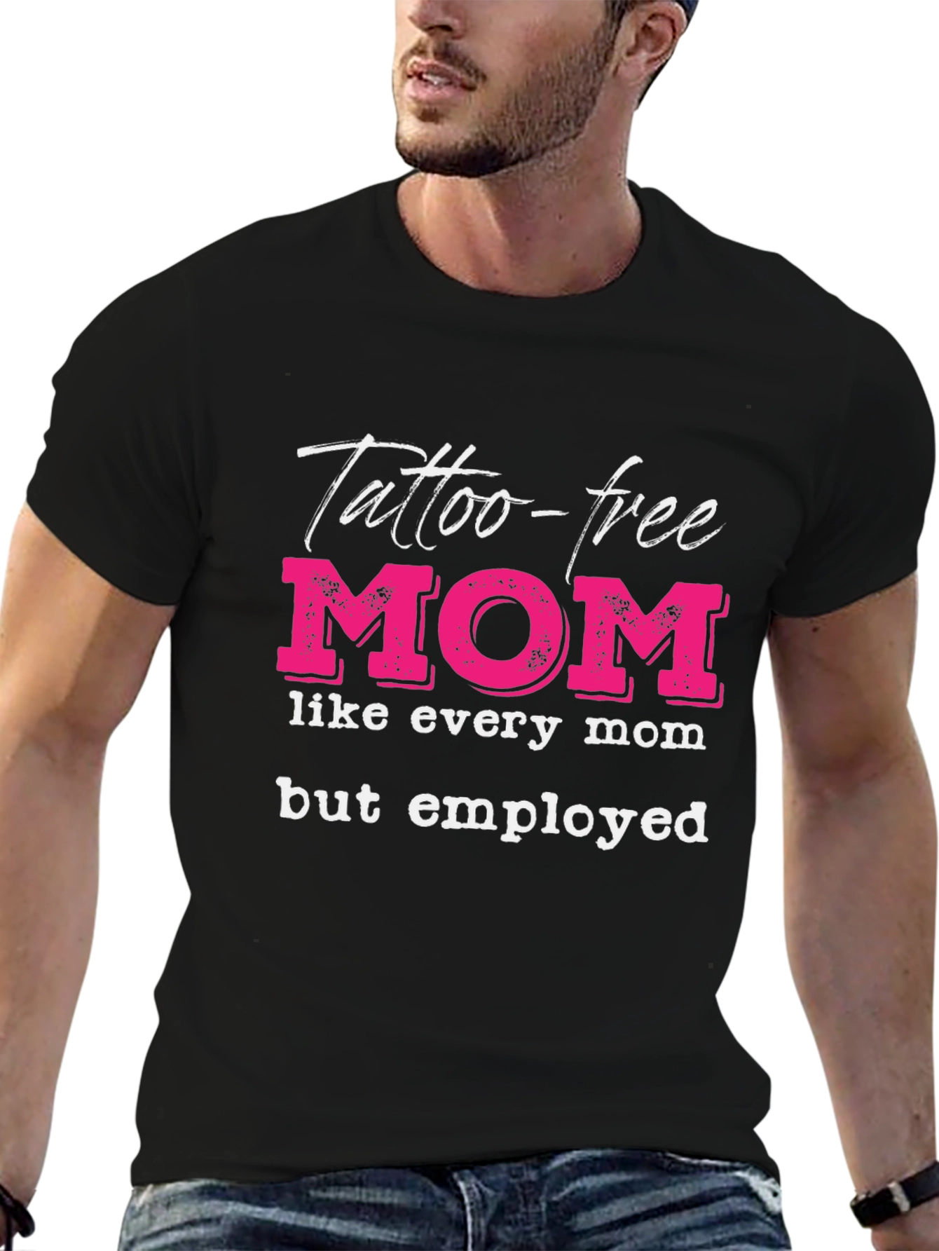 Tattoo-Free Employed Mom Graphic Tee