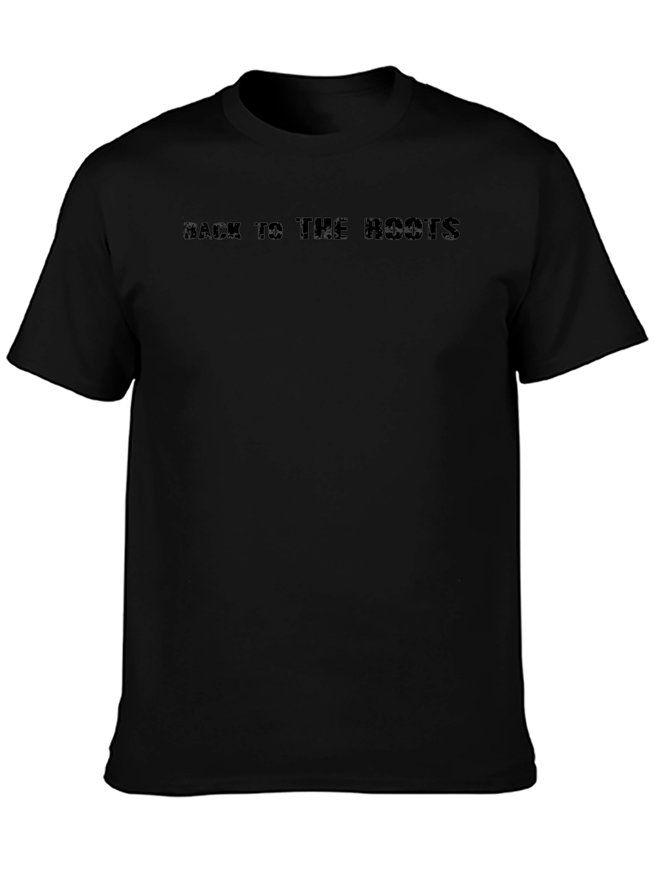 Back To The Roots Black T-Shirt