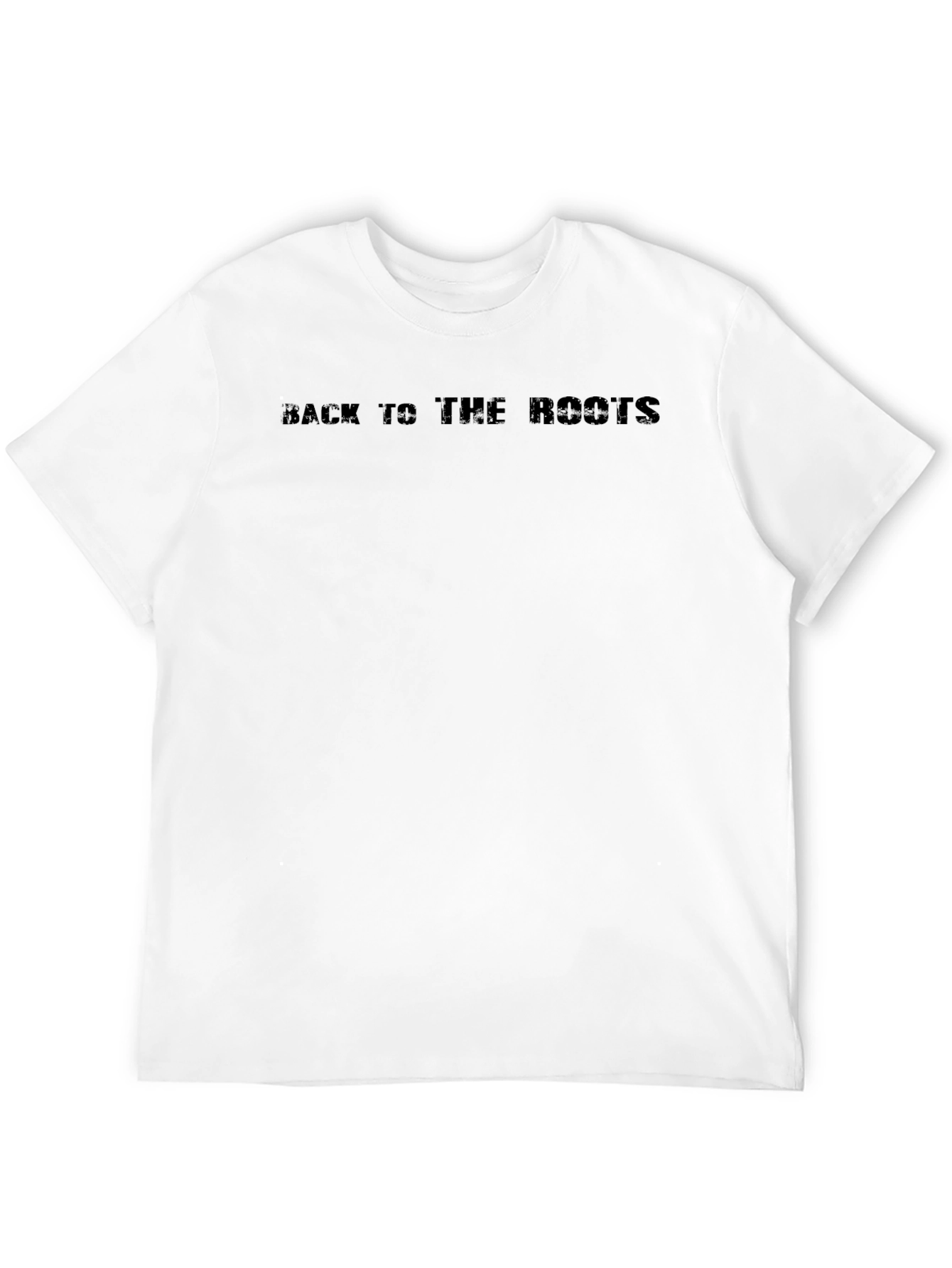 Back To The Roots Black T-Shirt