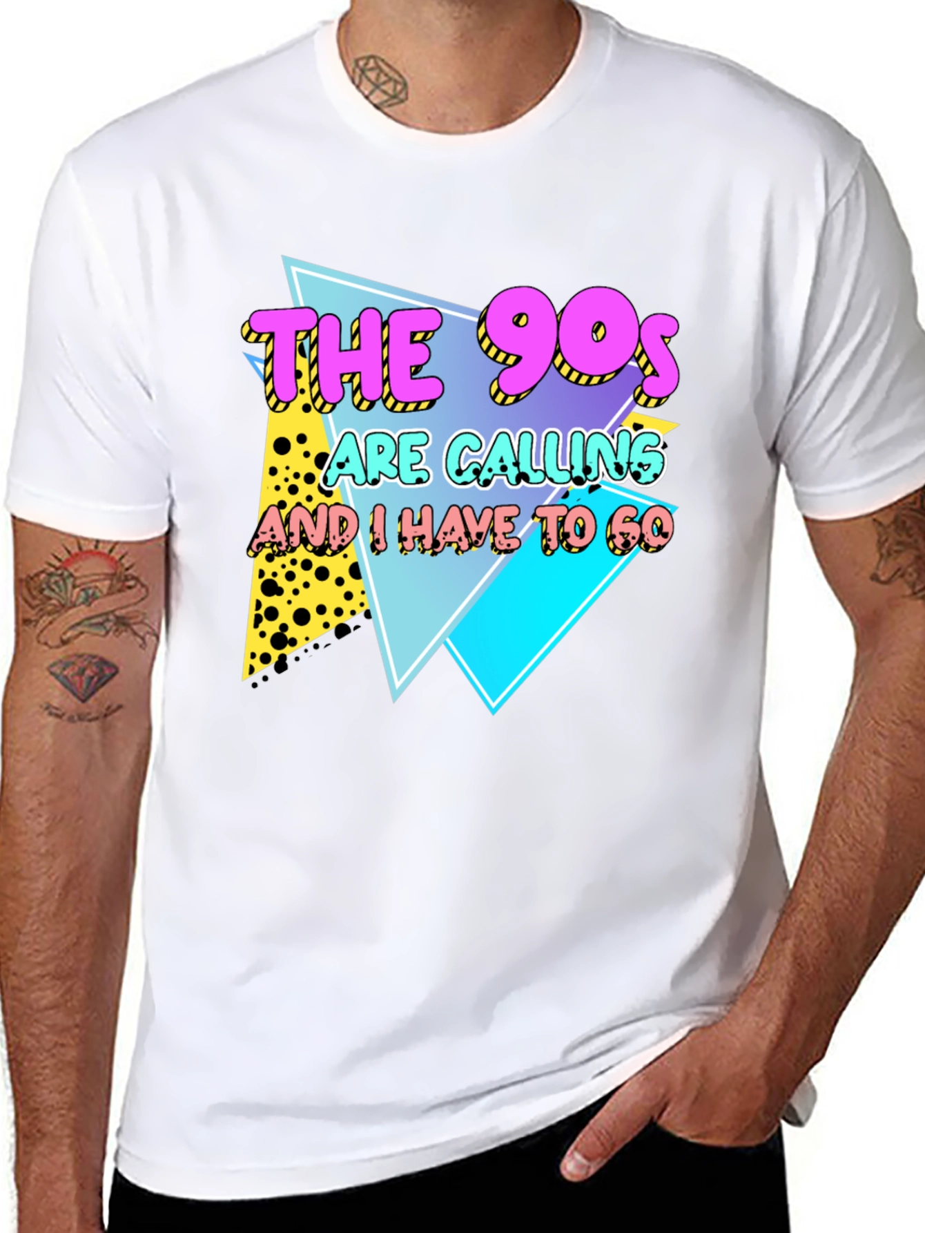 The 90s are Calling Graphic Tee