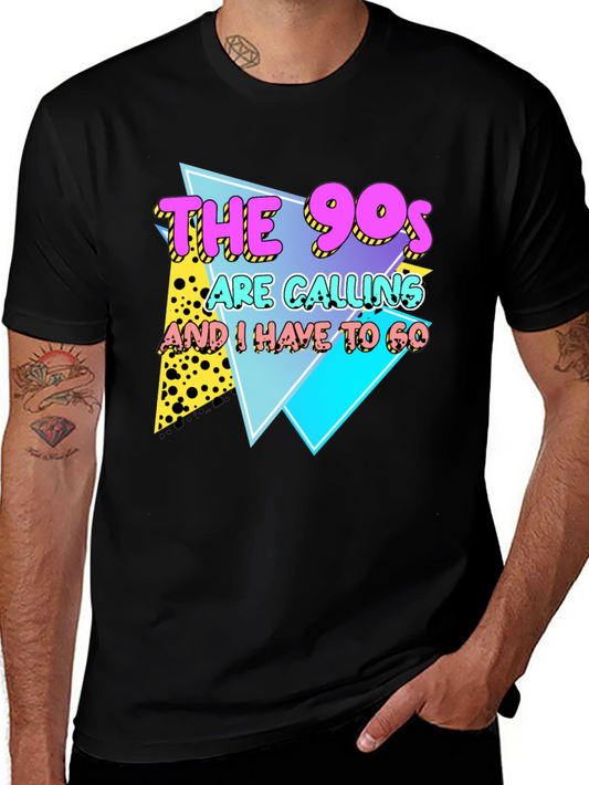 The 90s are Calling Graphic Tee