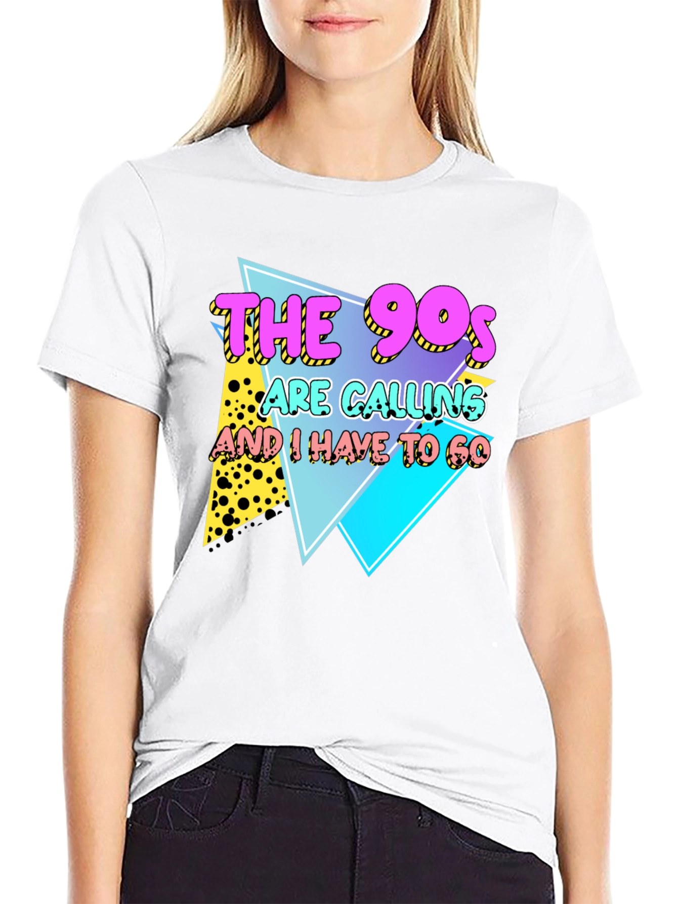 The 90s are Calling Graphic Tee