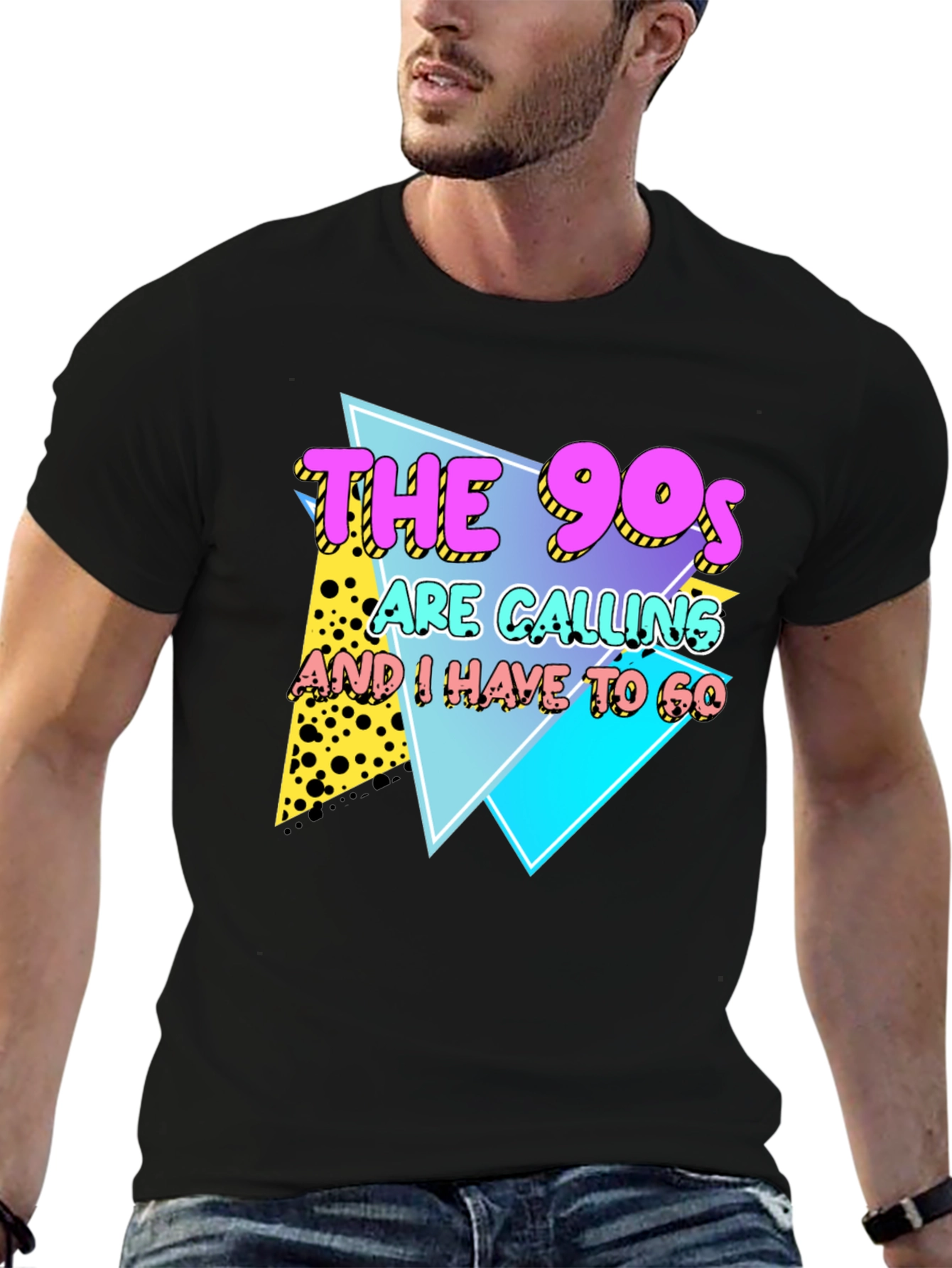 The 90s are Calling Graphic Tee