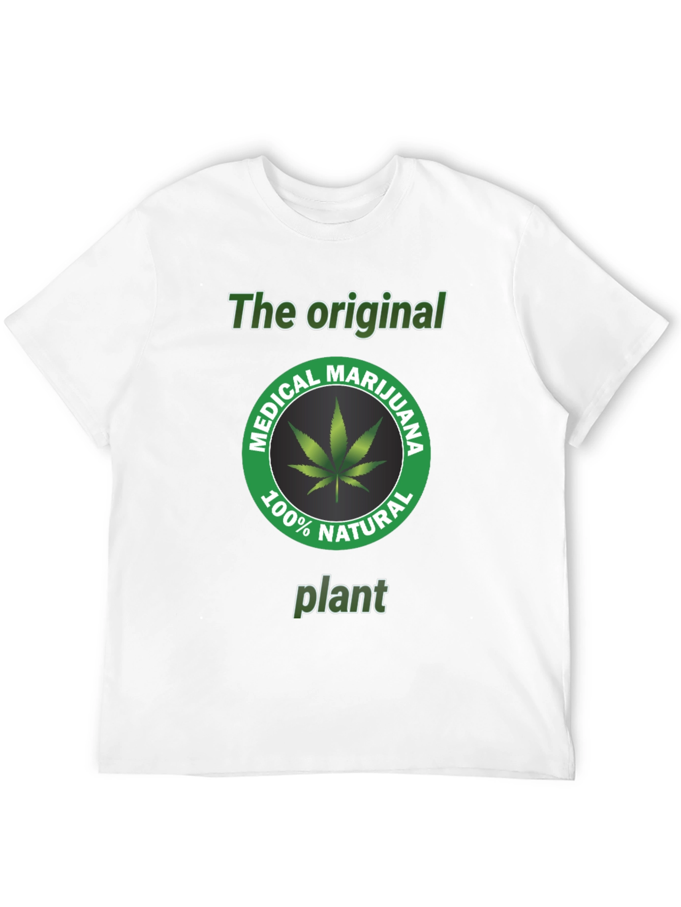 Original Medical Marijuana Plant T-Shirt