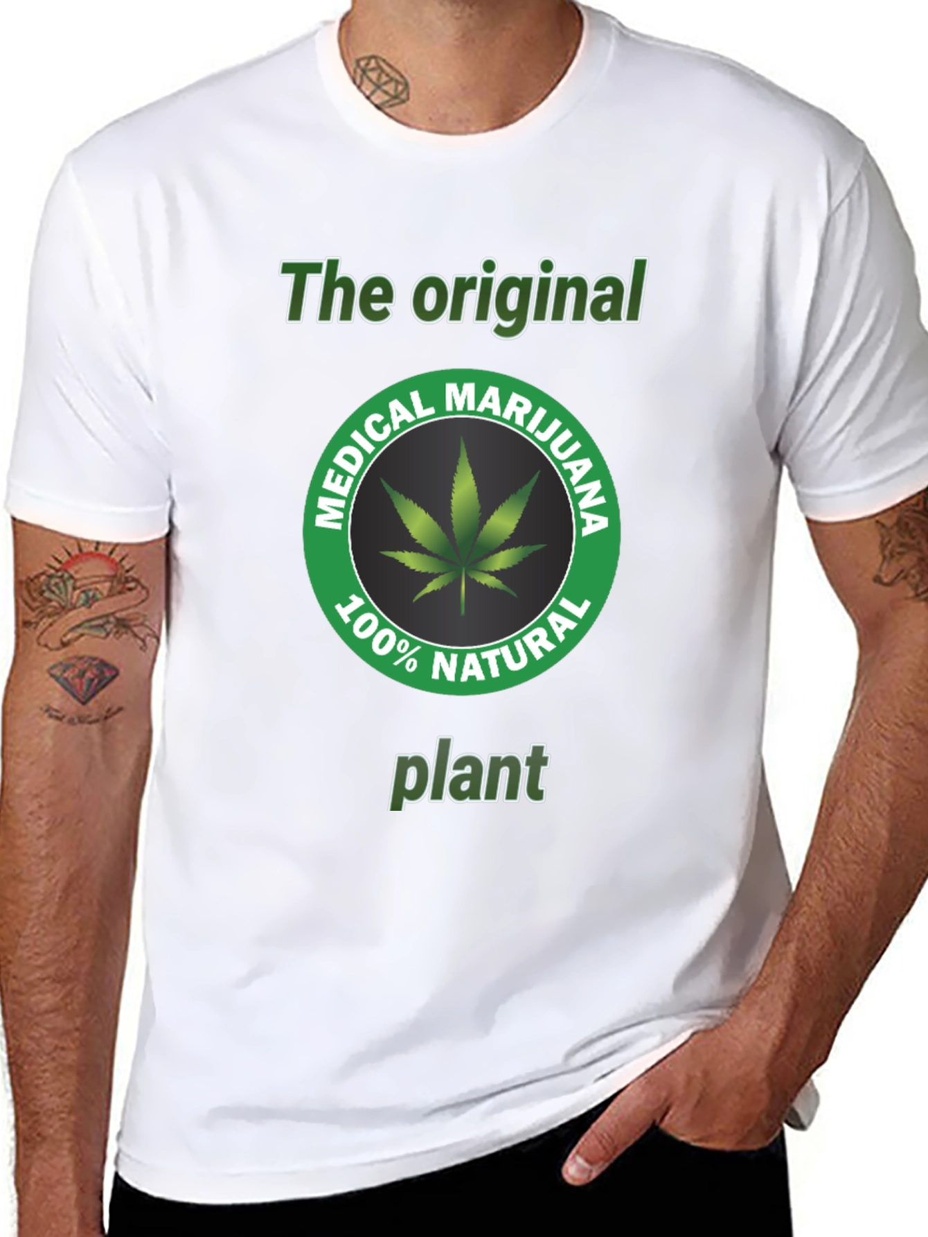 Original Medical Marijuana Plant T-Shirt