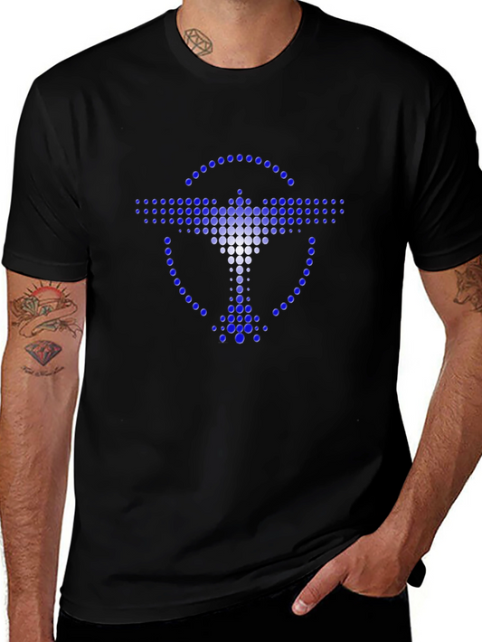 Abstract Airplane Graphic Tee - Modern Unisex T-Shirt