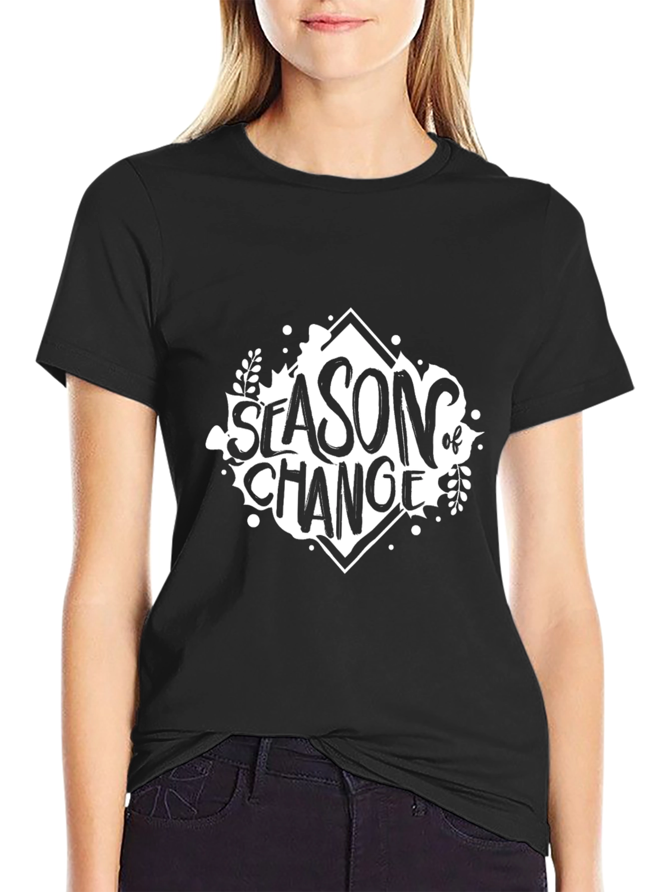 Season of Change Graphic Tee - Black Unisex Shirt