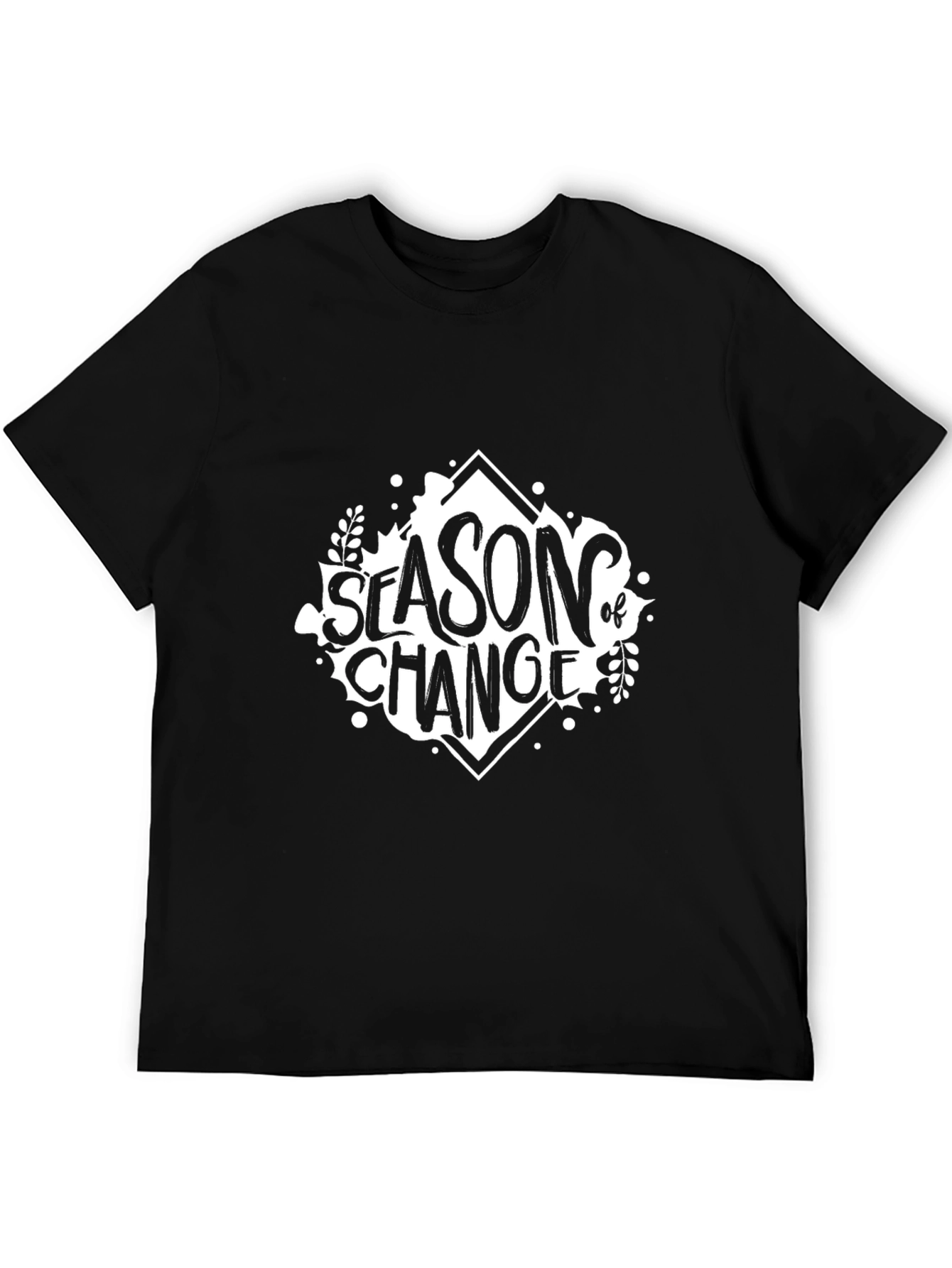 Season of Change Graphic Tee - Black Unisex Shirt