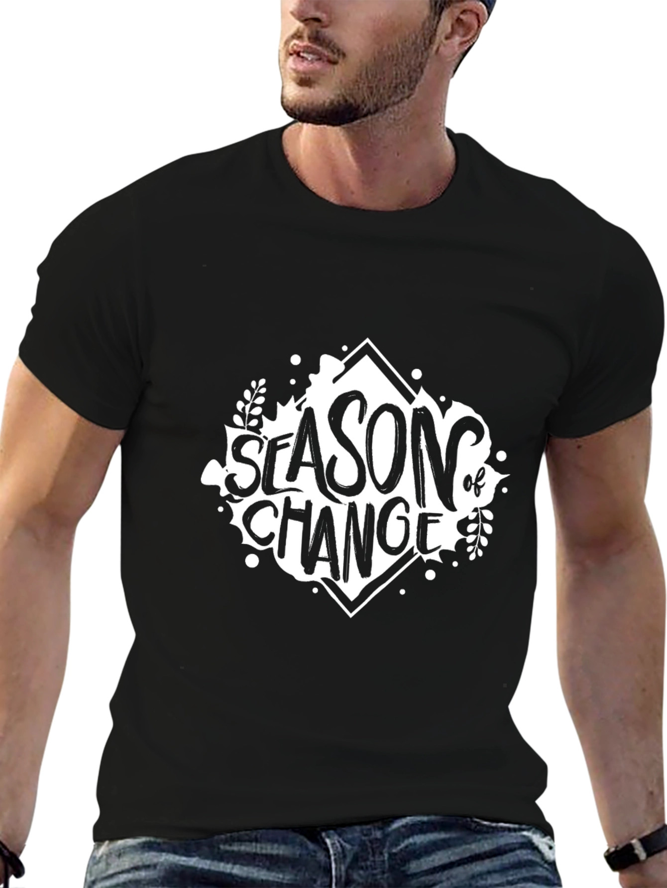 Season of Change Graphic Tee - Black Unisex Shirt