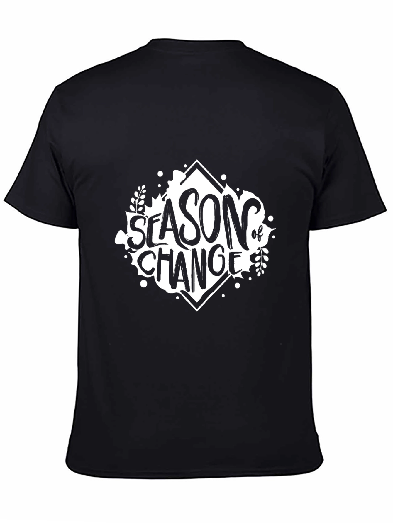 Season of Change Graphic Tee - Black Unisex Shirt
