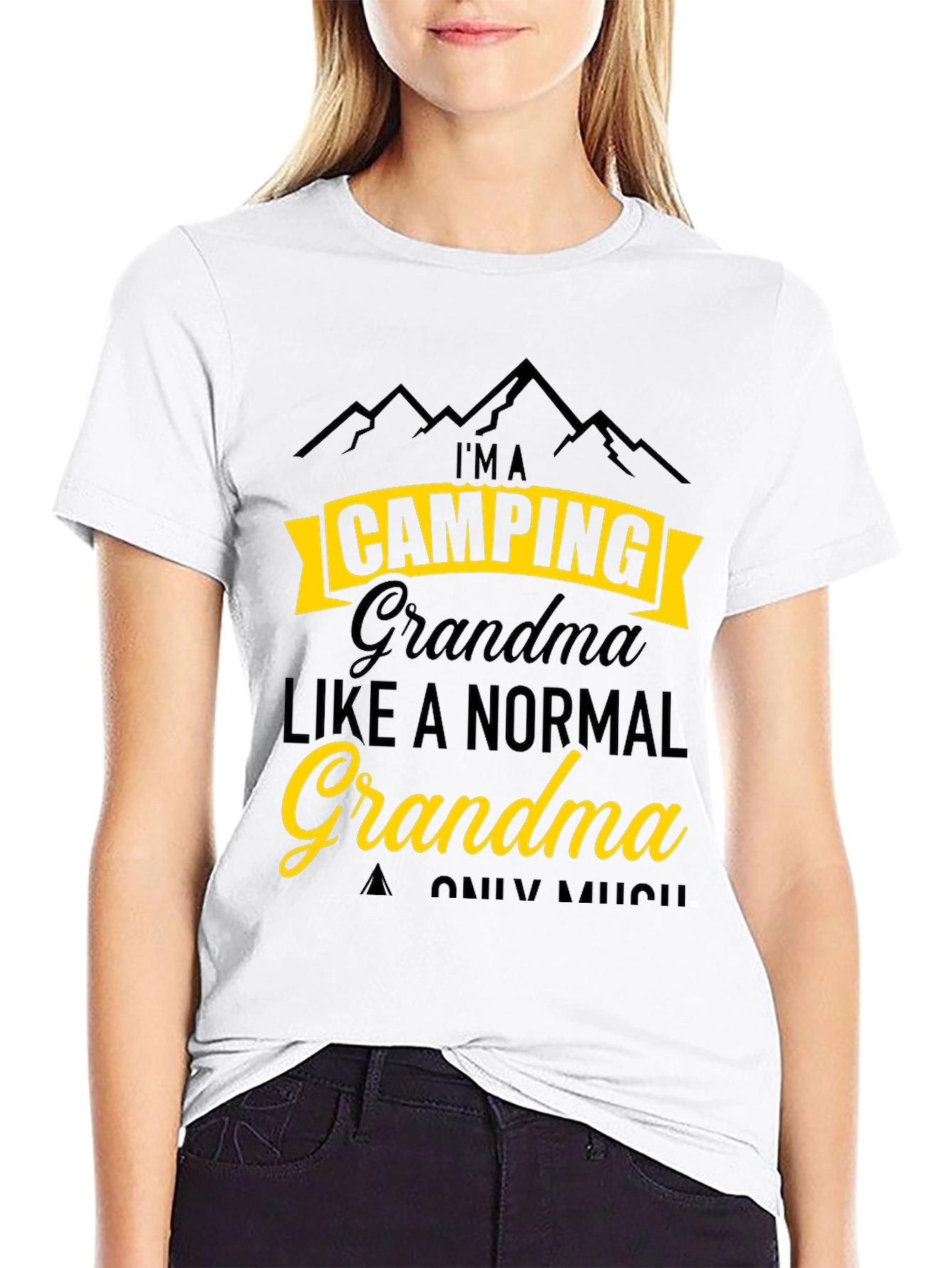 Camping Grandma T-Shirt - Funny Outdoor Tee