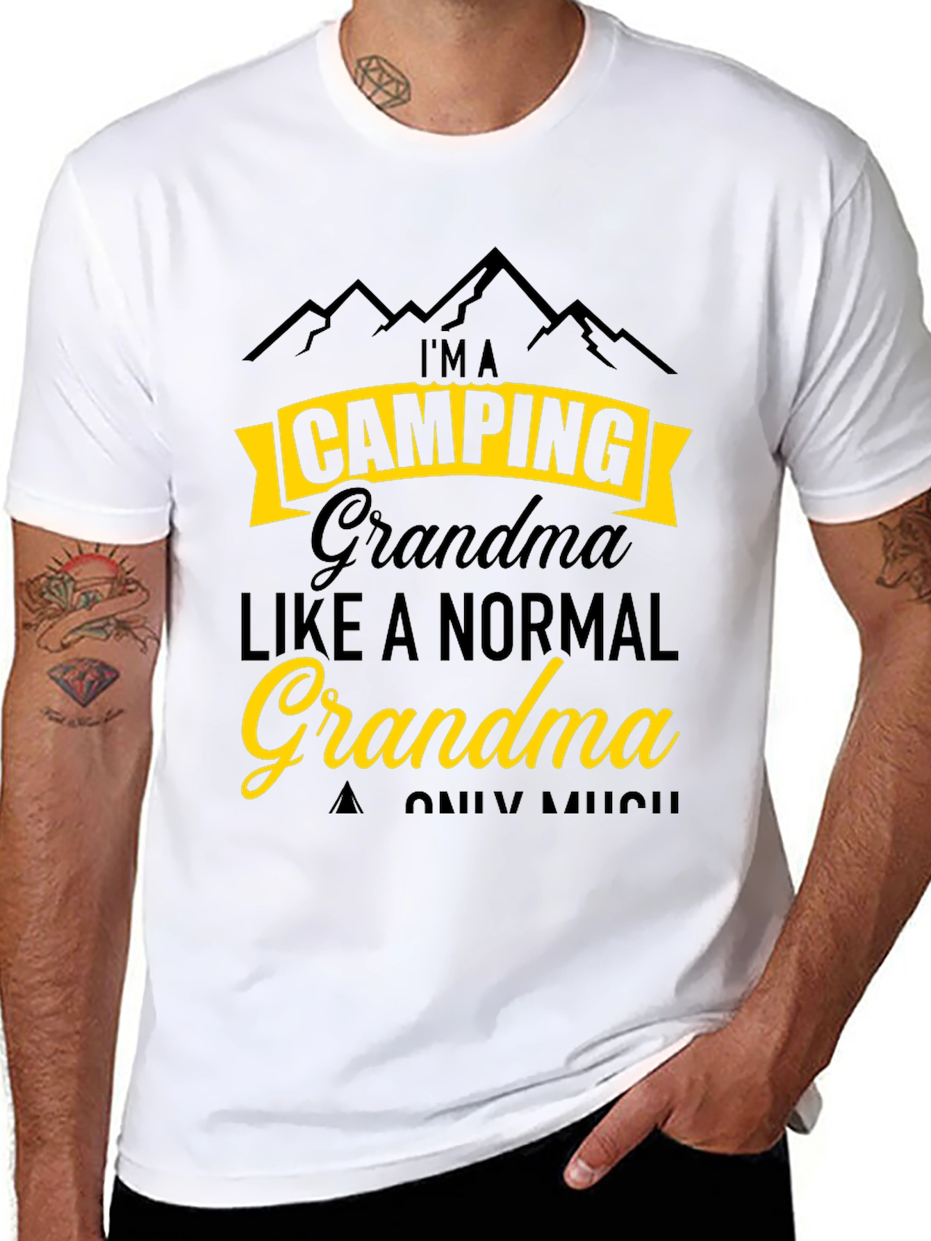 Camping Grandma T-Shirt - Funny Outdoor Tee