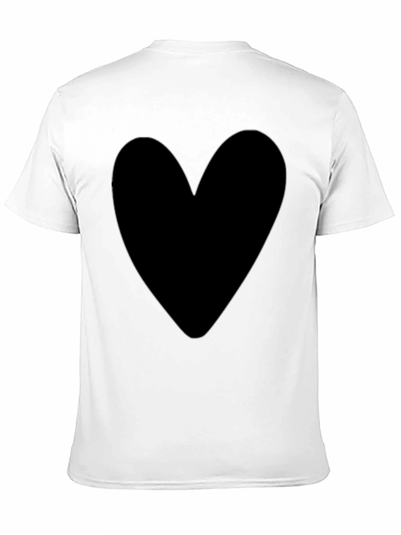 Heart Graphic Tee - Modern Style Soft Fabric