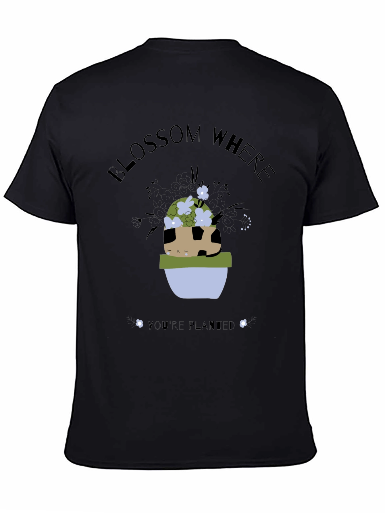 Blossom Where Youre Planted Graphic Tee