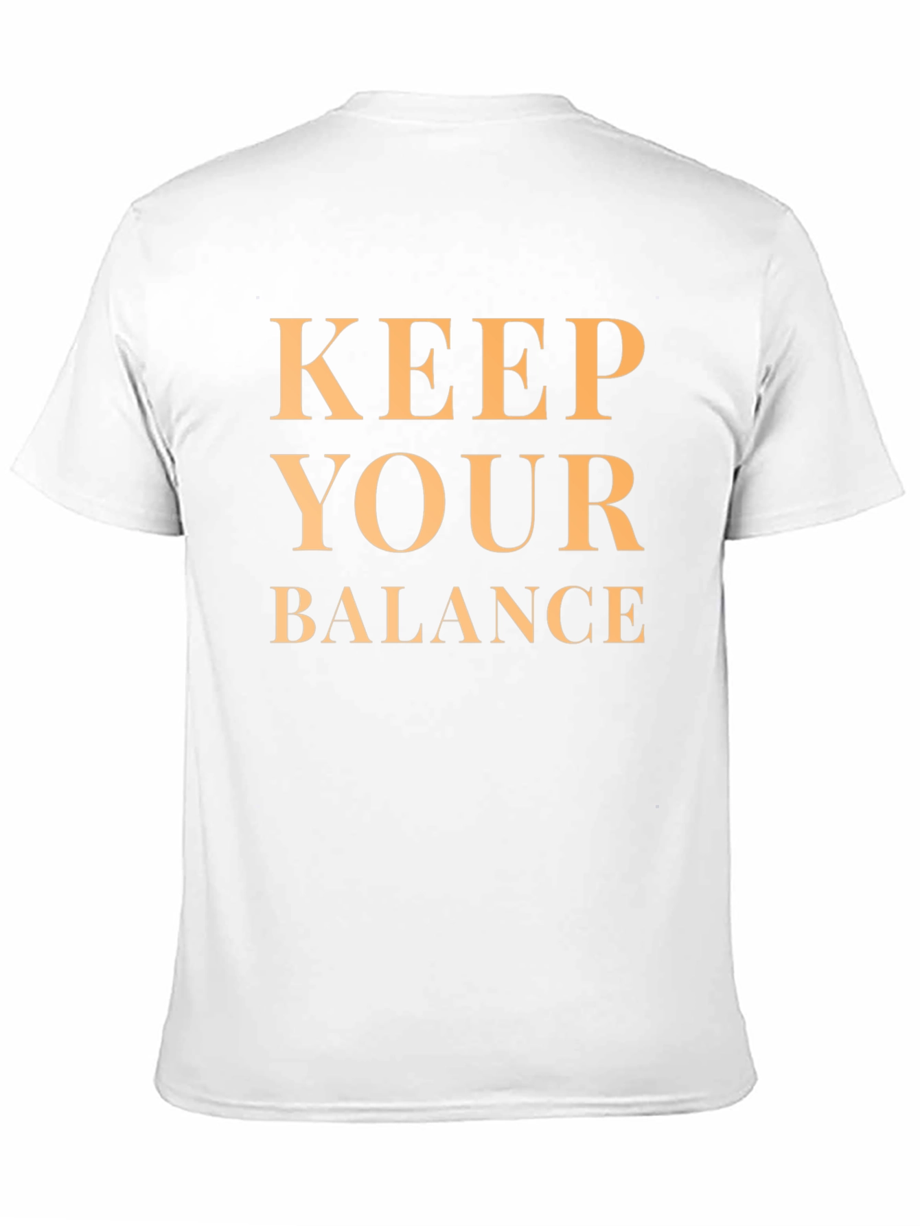 Keep Your Balance Black T-Shirt