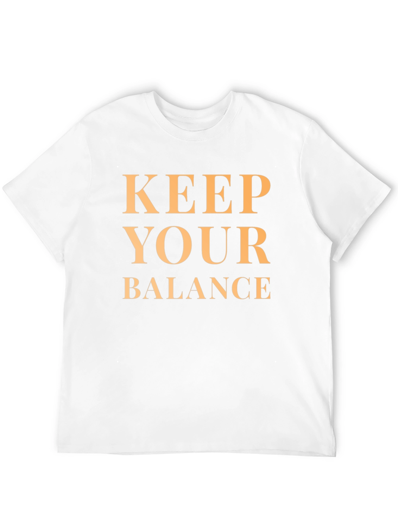 Keep Your Balance Black T-Shirt