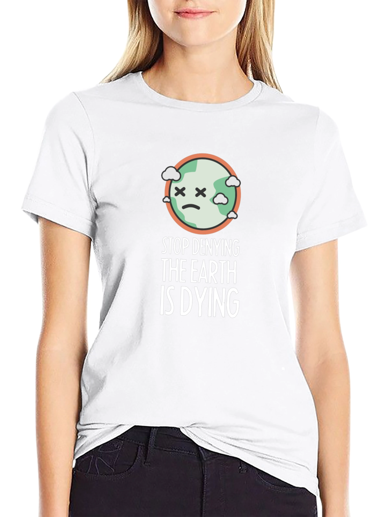 Stop Denying Earth Is Dying Graphic Tee