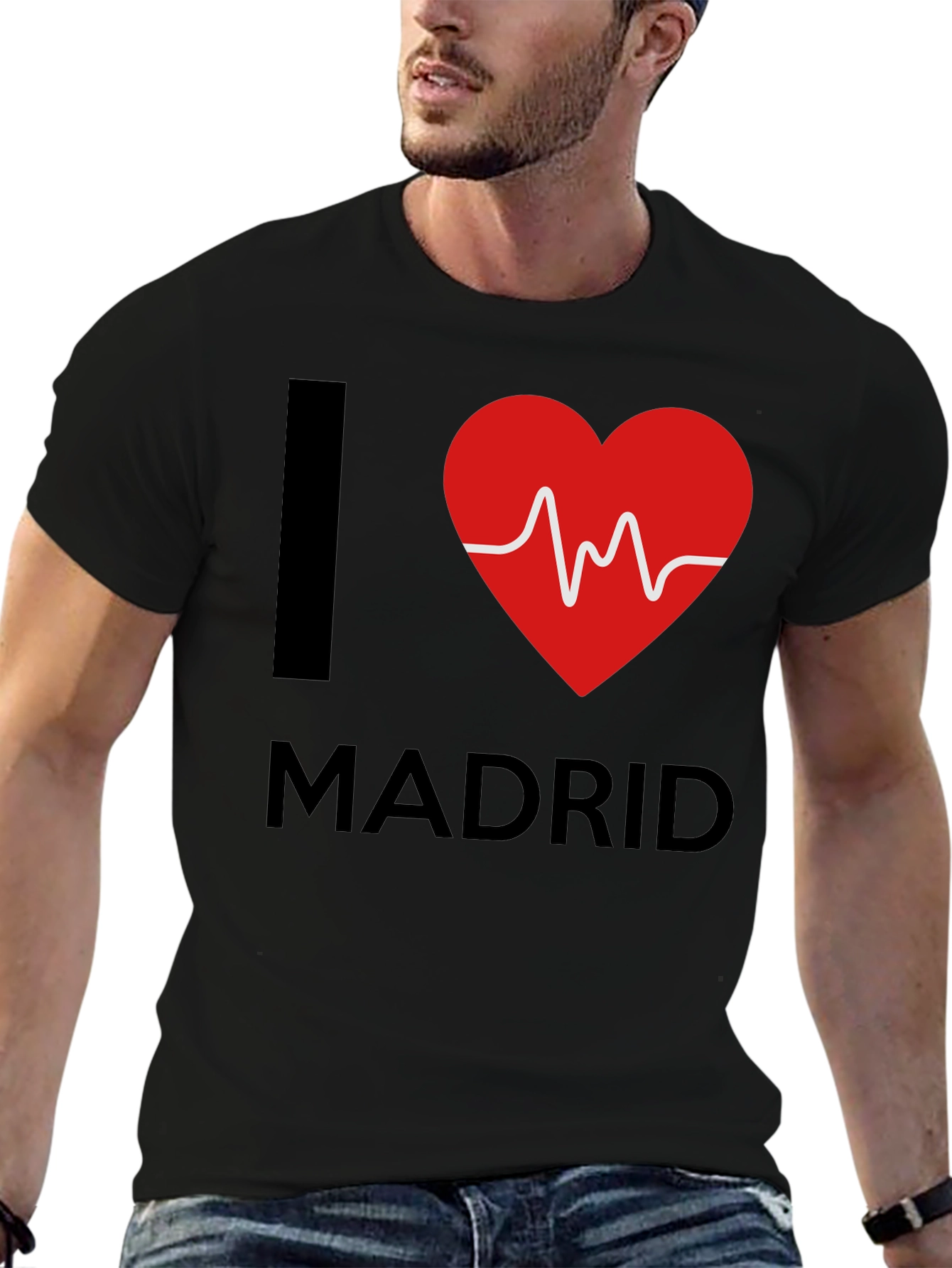 I Heart Madrid T-Shirt - Stylish Graphic Tee