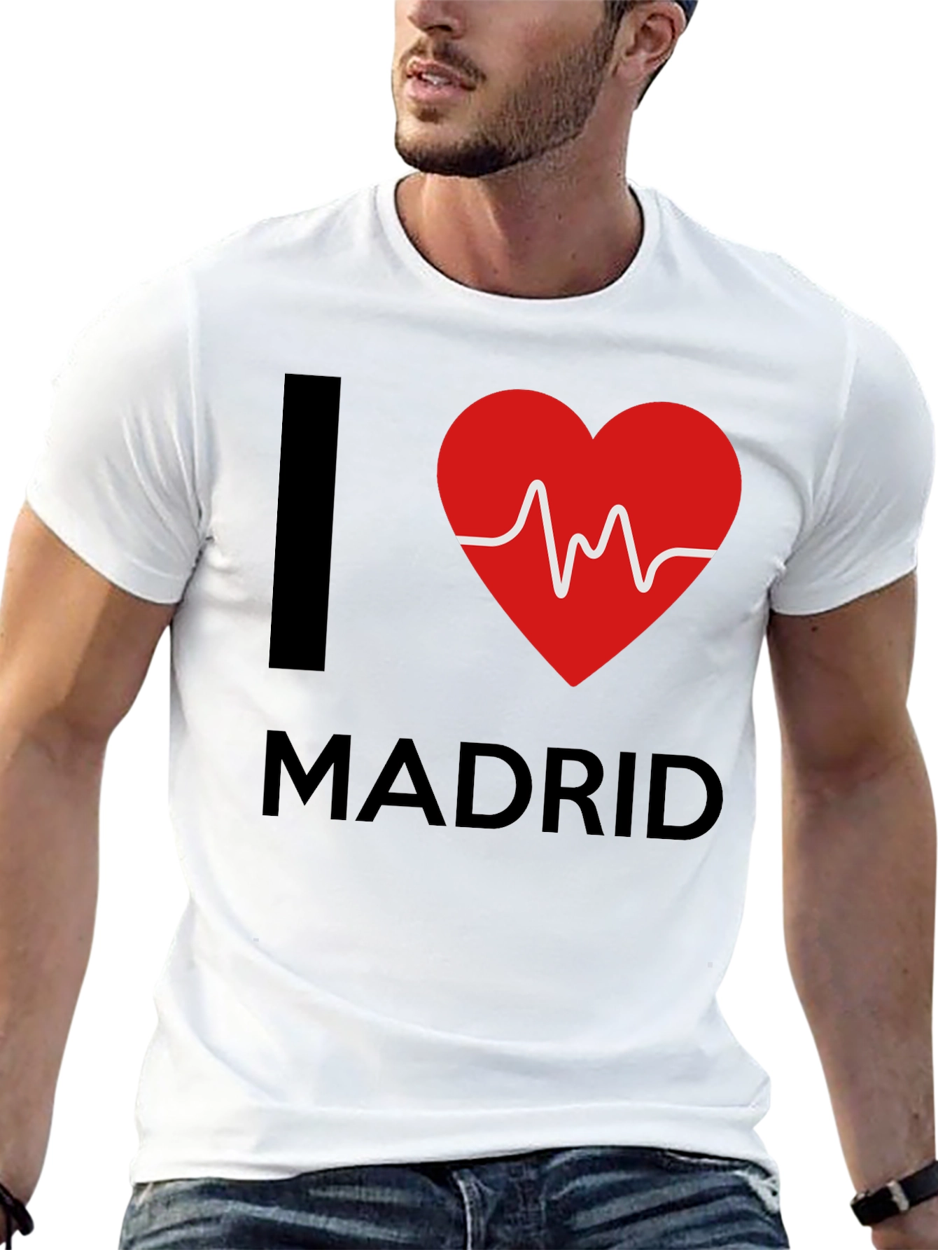 I Heart Madrid T-Shirt - Stylish Graphic Tee
