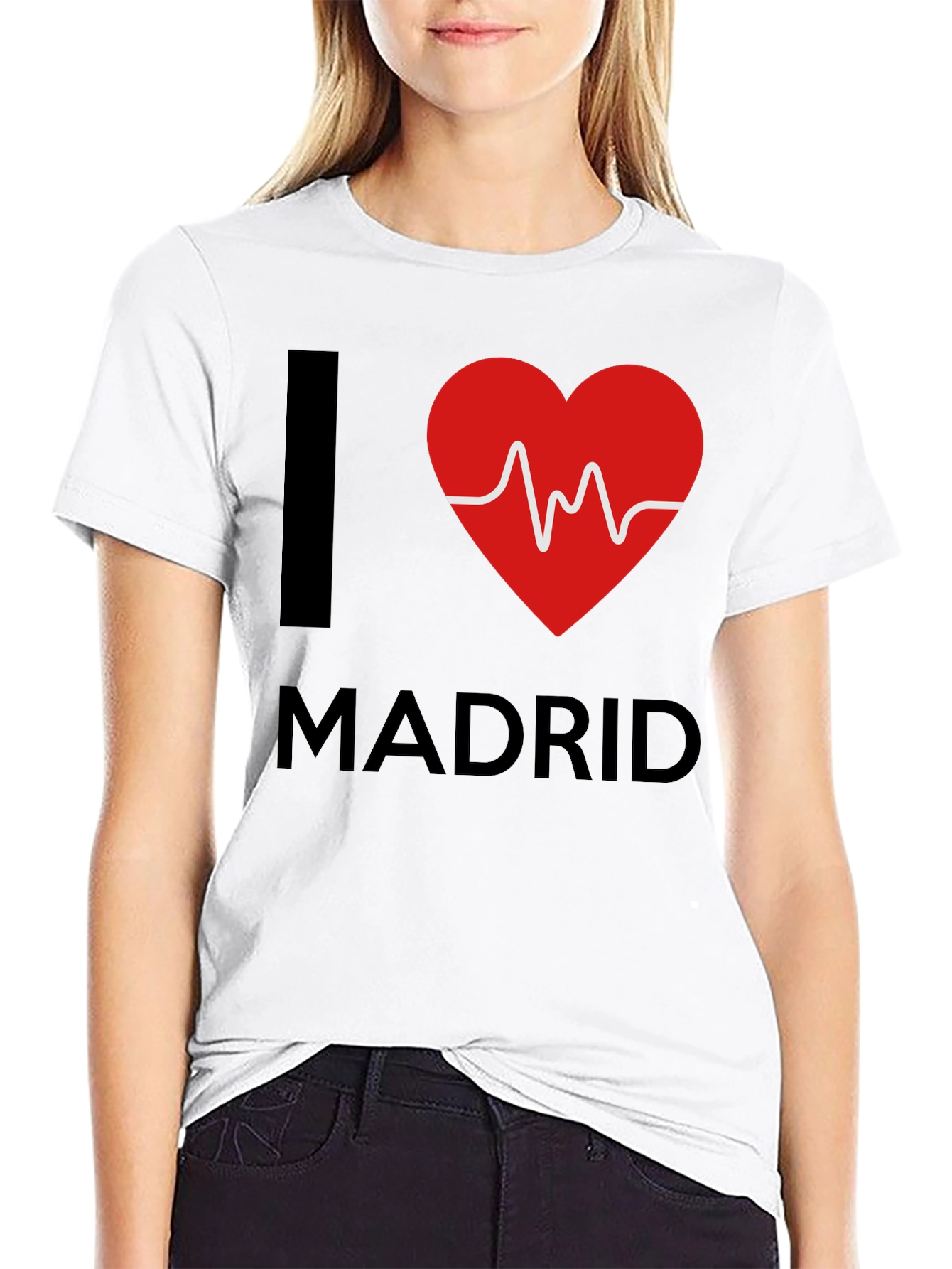 I Heart Madrid T-Shirt - Stylish Graphic Tee